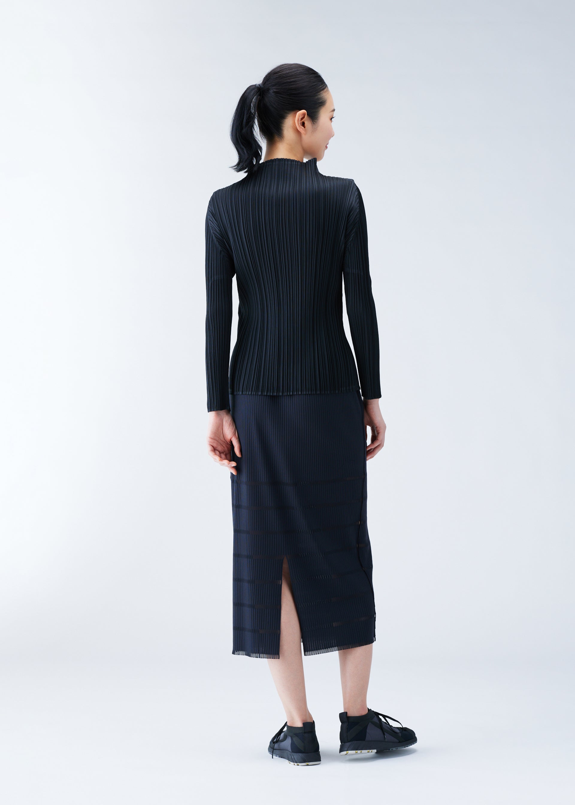 Issey Miyake A-POC Basics sukně černá vel. 3