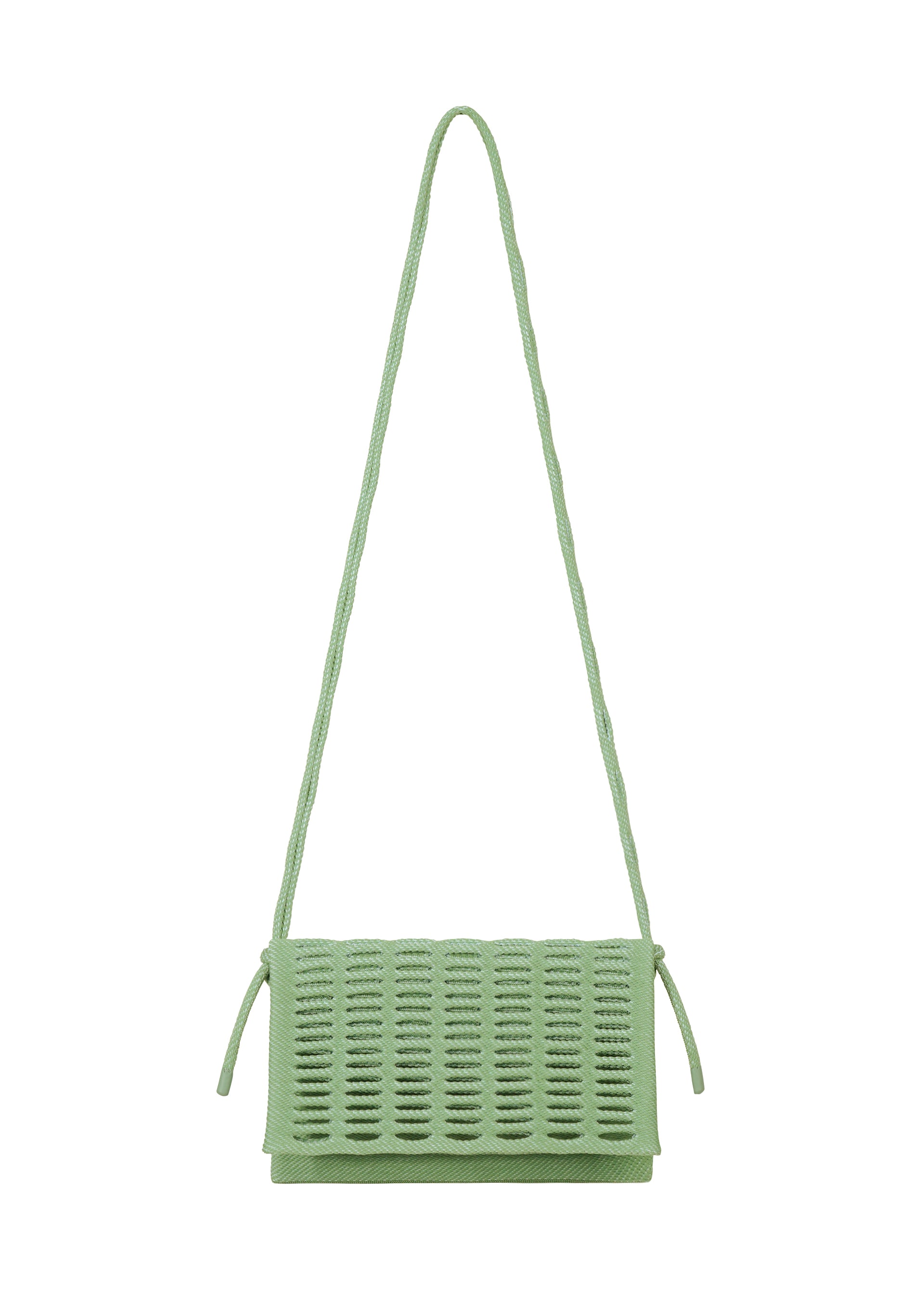 Issey Miyake Mokko Twill kabelka béžová pletená