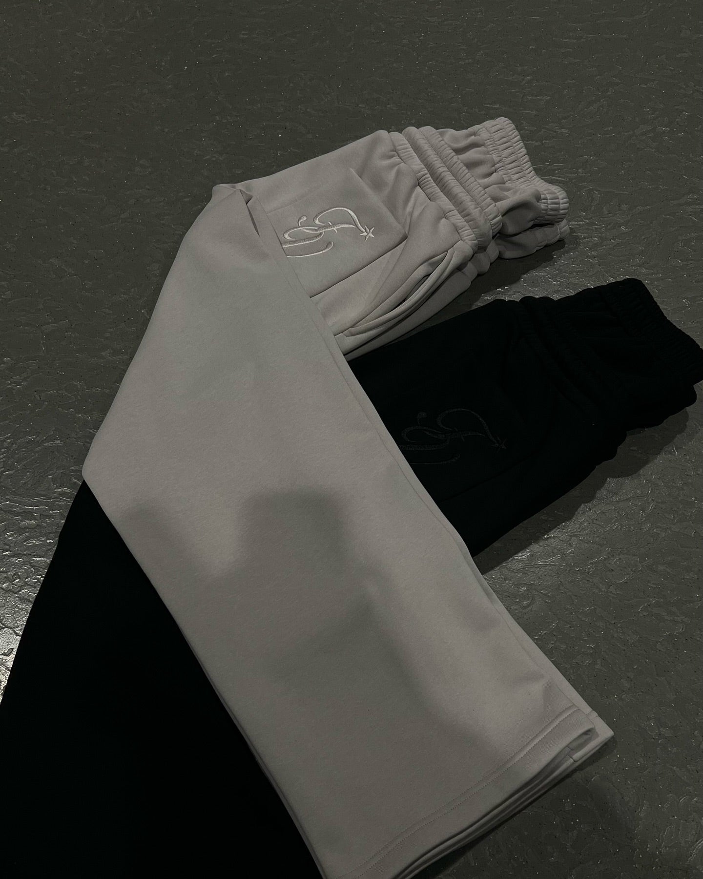 Norielle jogging tepláky unisex moderní střih šedá