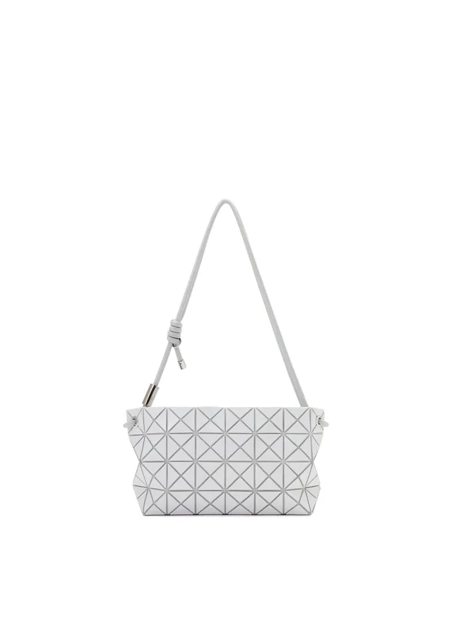 Issey Miyake Loop One-Tone crossbody Light Gray měkká boxy