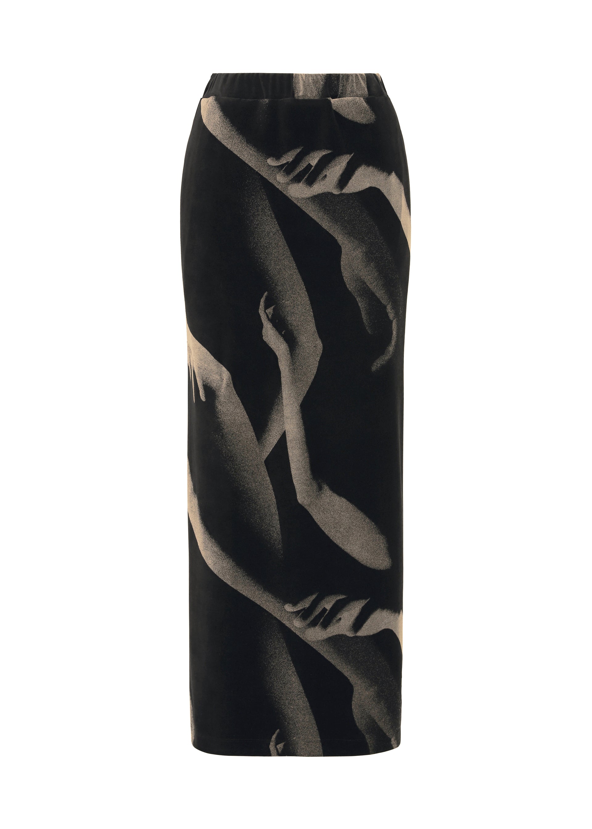 Issey Miyake Hands of Lover sukně bílá 2 velur