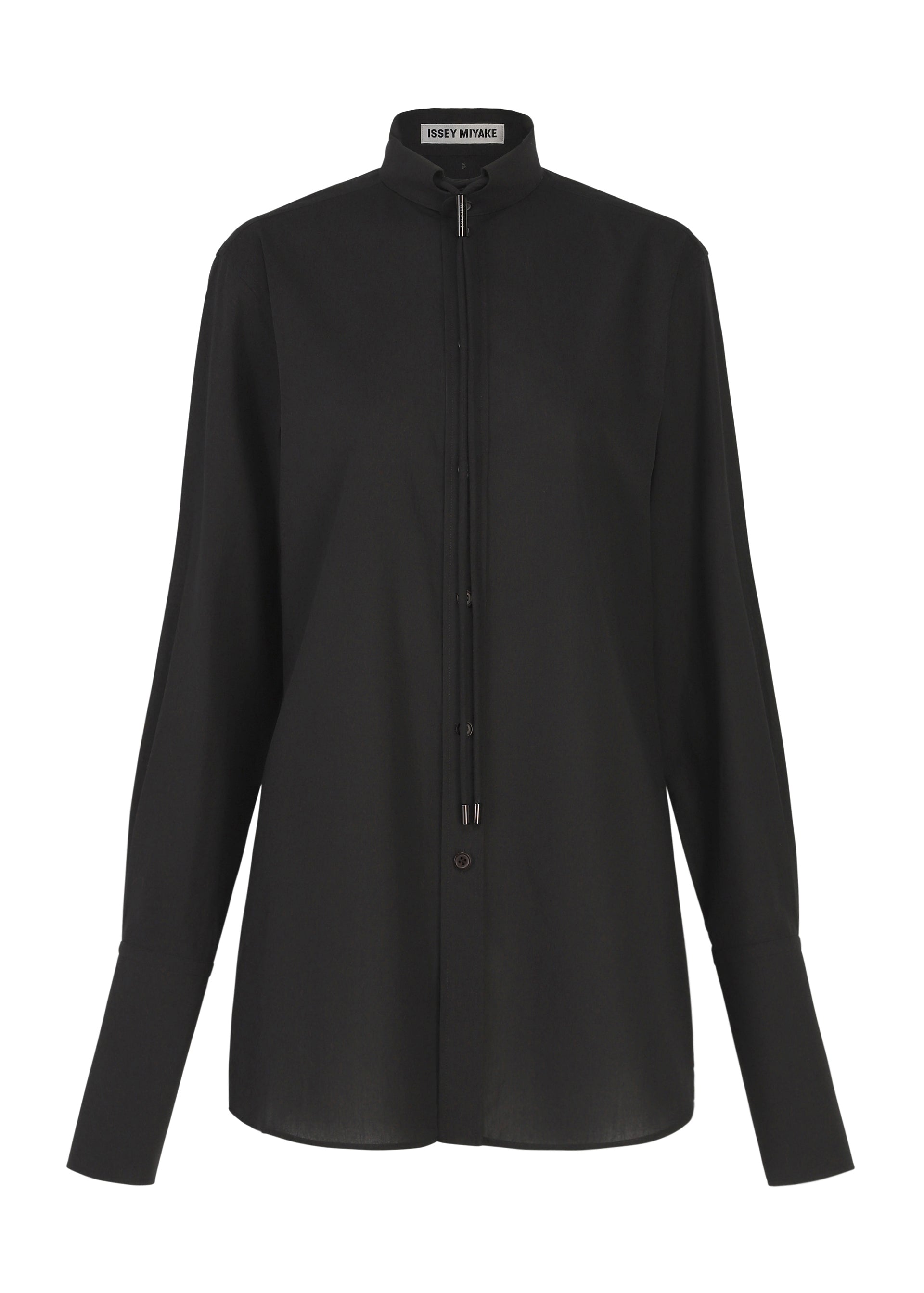 Issey Miyake Monsieur Shirt košile Black stojáček