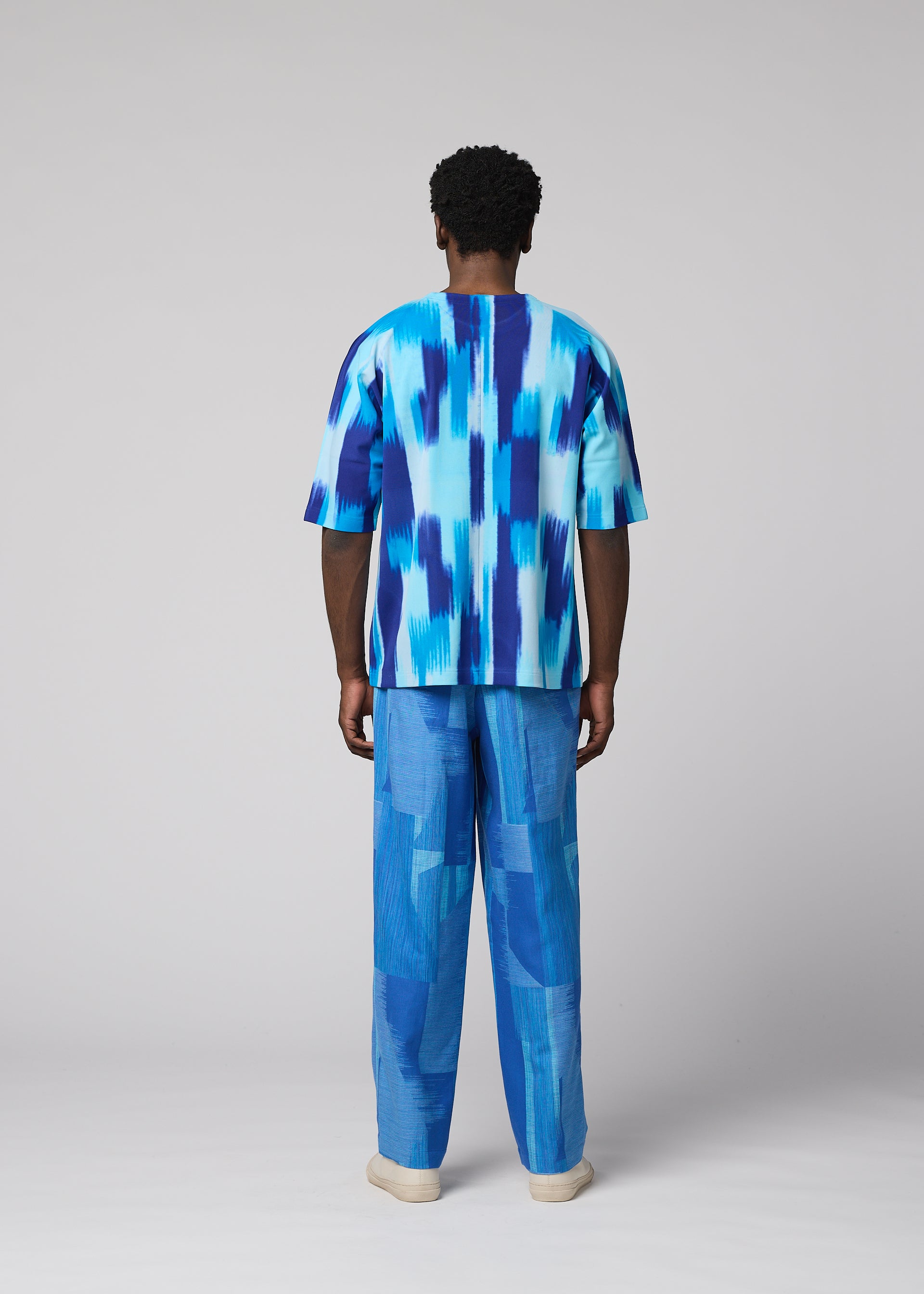 Issey Miyake Flat Dye T tričko černé pánské