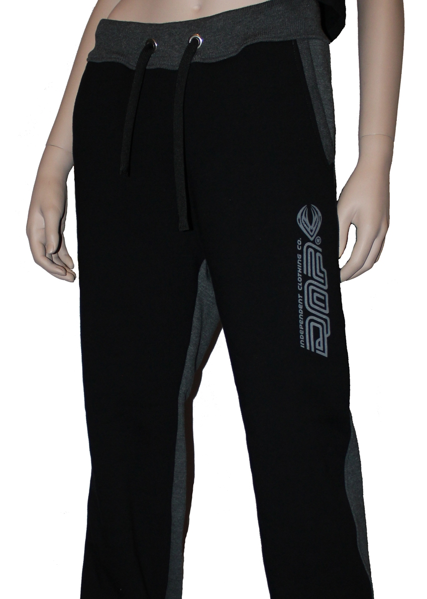 Alien DNA Sweatpants tepláky dámské černé bavlněné