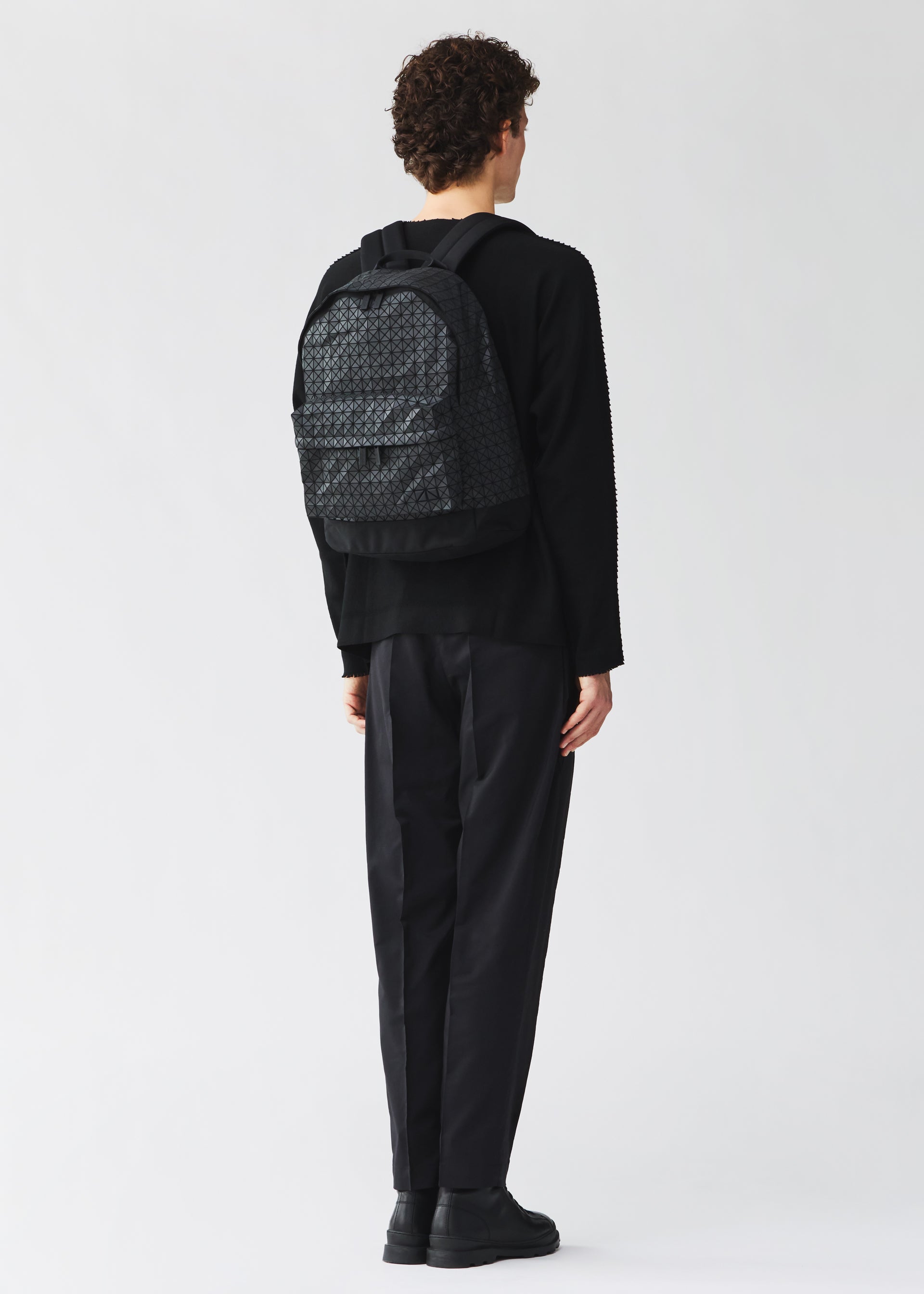 Bao Bao Issey Miyake Daypack batoh matná černá