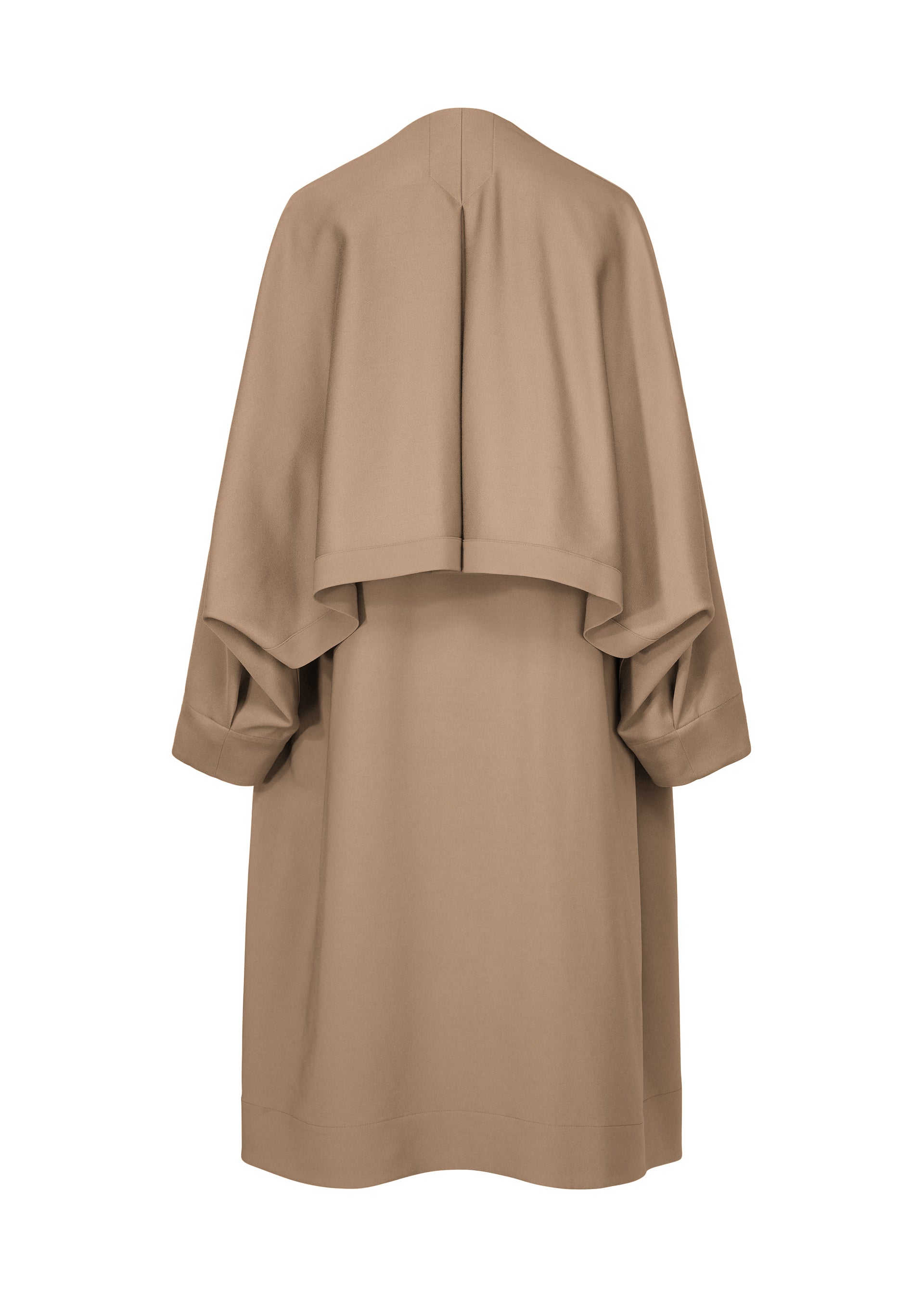 Issey Miyake Front Back kabát černý vel. 2 vlněný