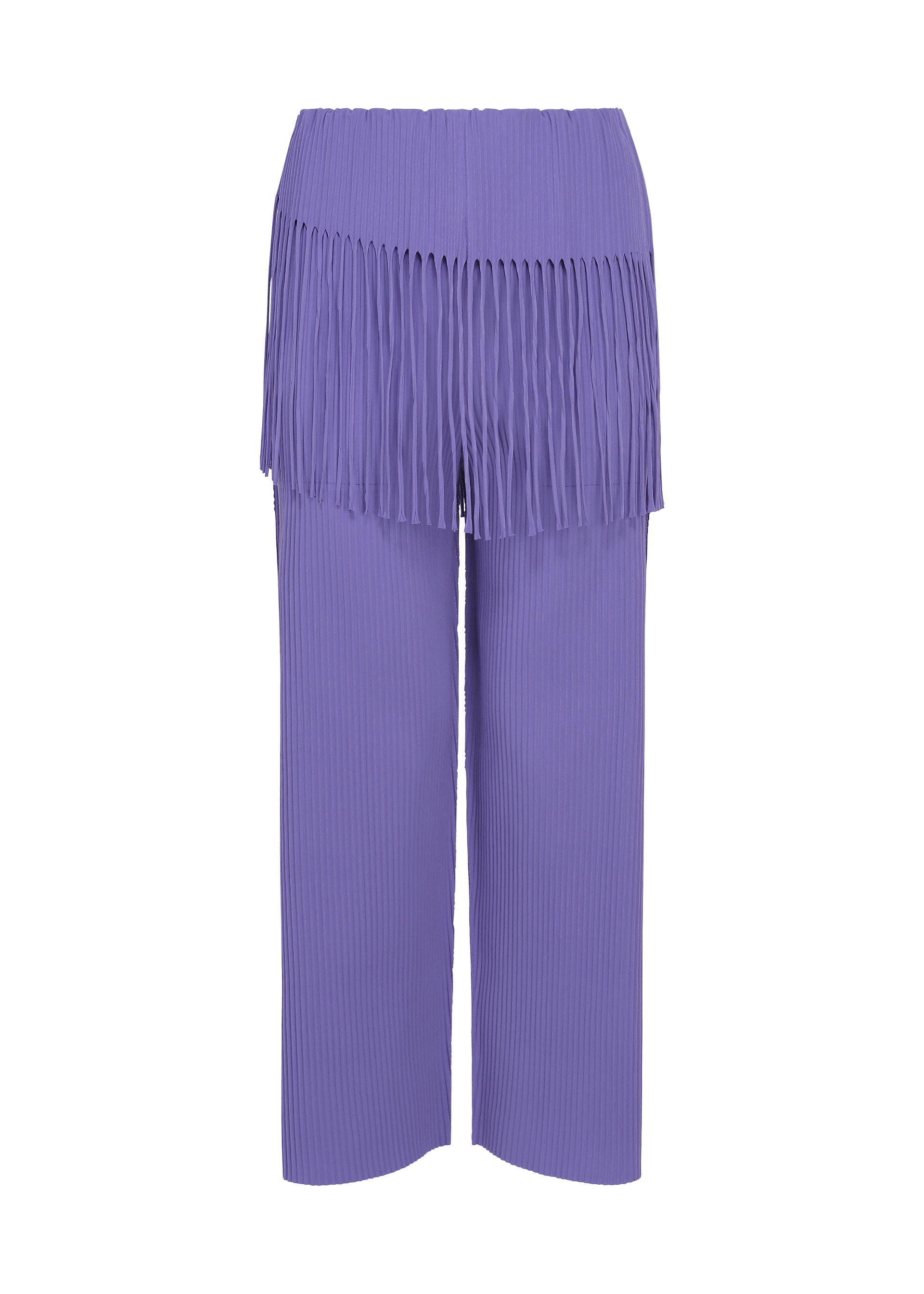 Issey Miyake Leaf Pleats MI64KF527 kalhoty černé plisé