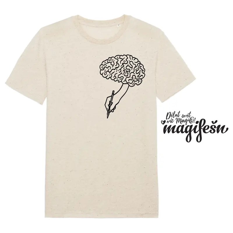 Magifešn BIO tričko XY Brainstorming biobavlna