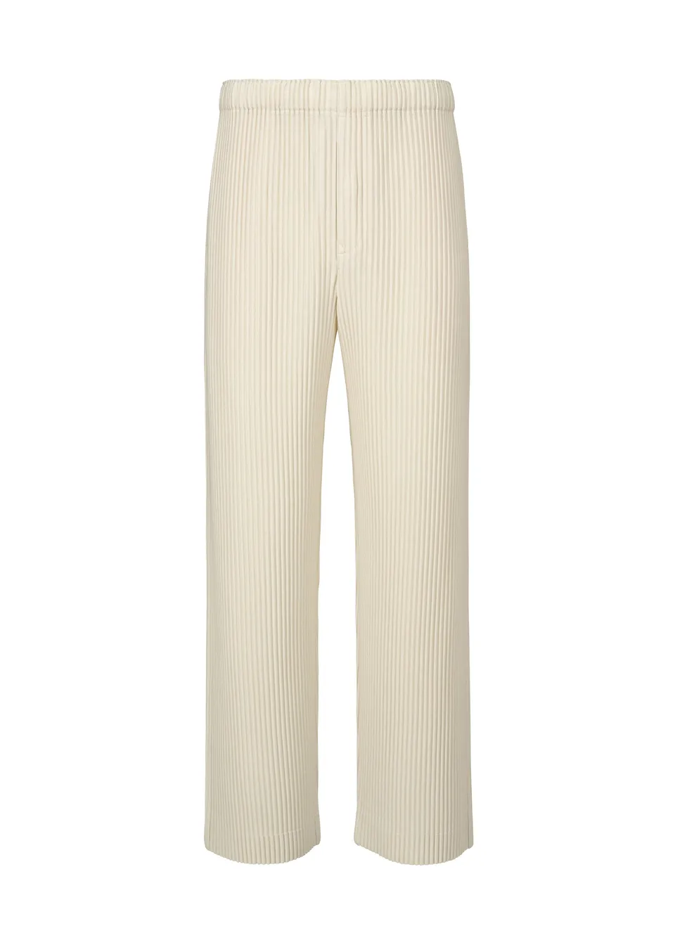 Issey Miyake Monthly September kalhoty bílá polyester