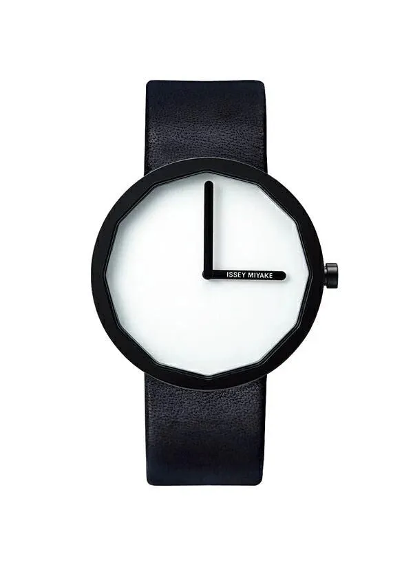 Issey Miyake Twelve hodinky černé hranaté