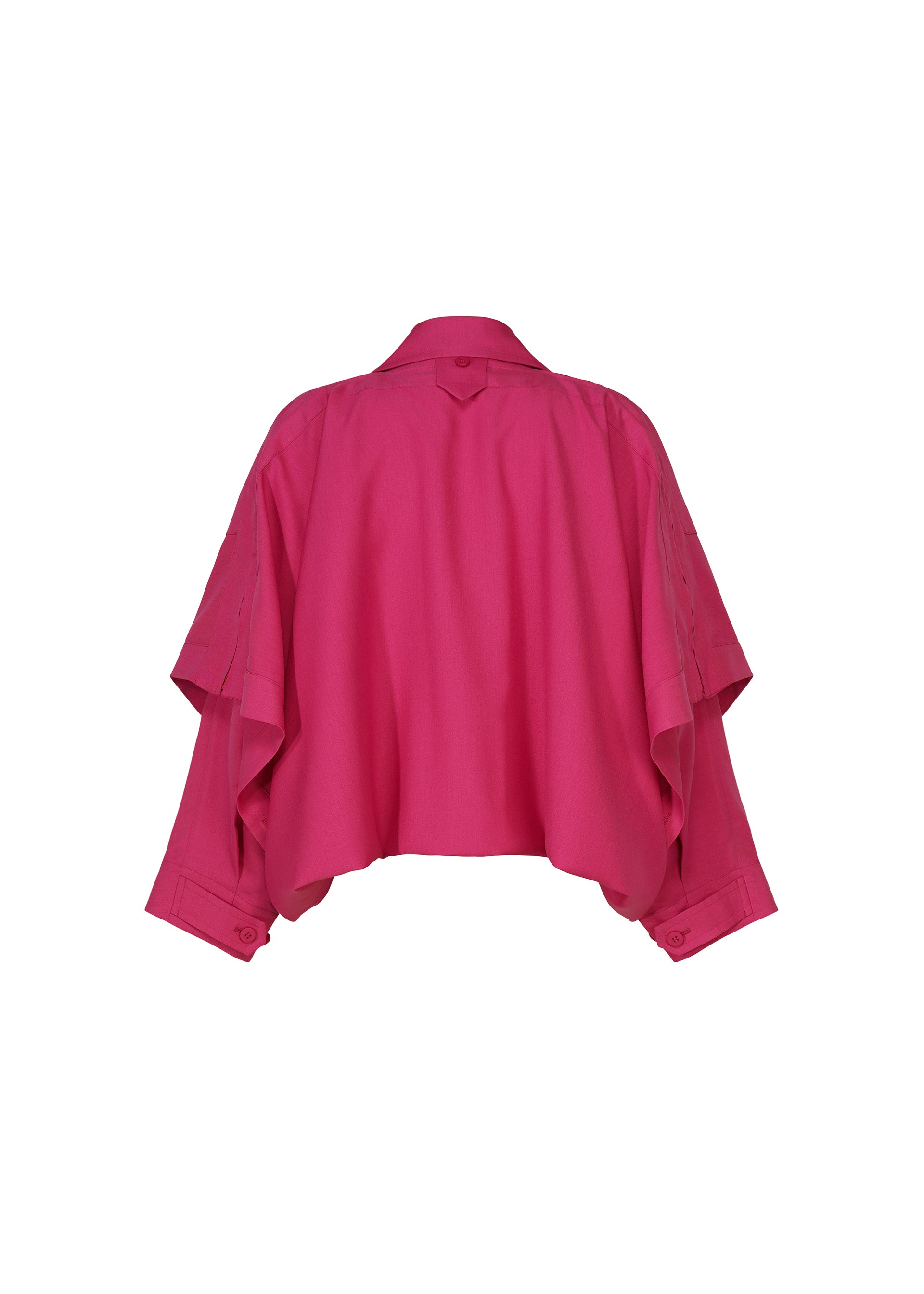Issey Miyake Breeze Drape kabát černý splývavý