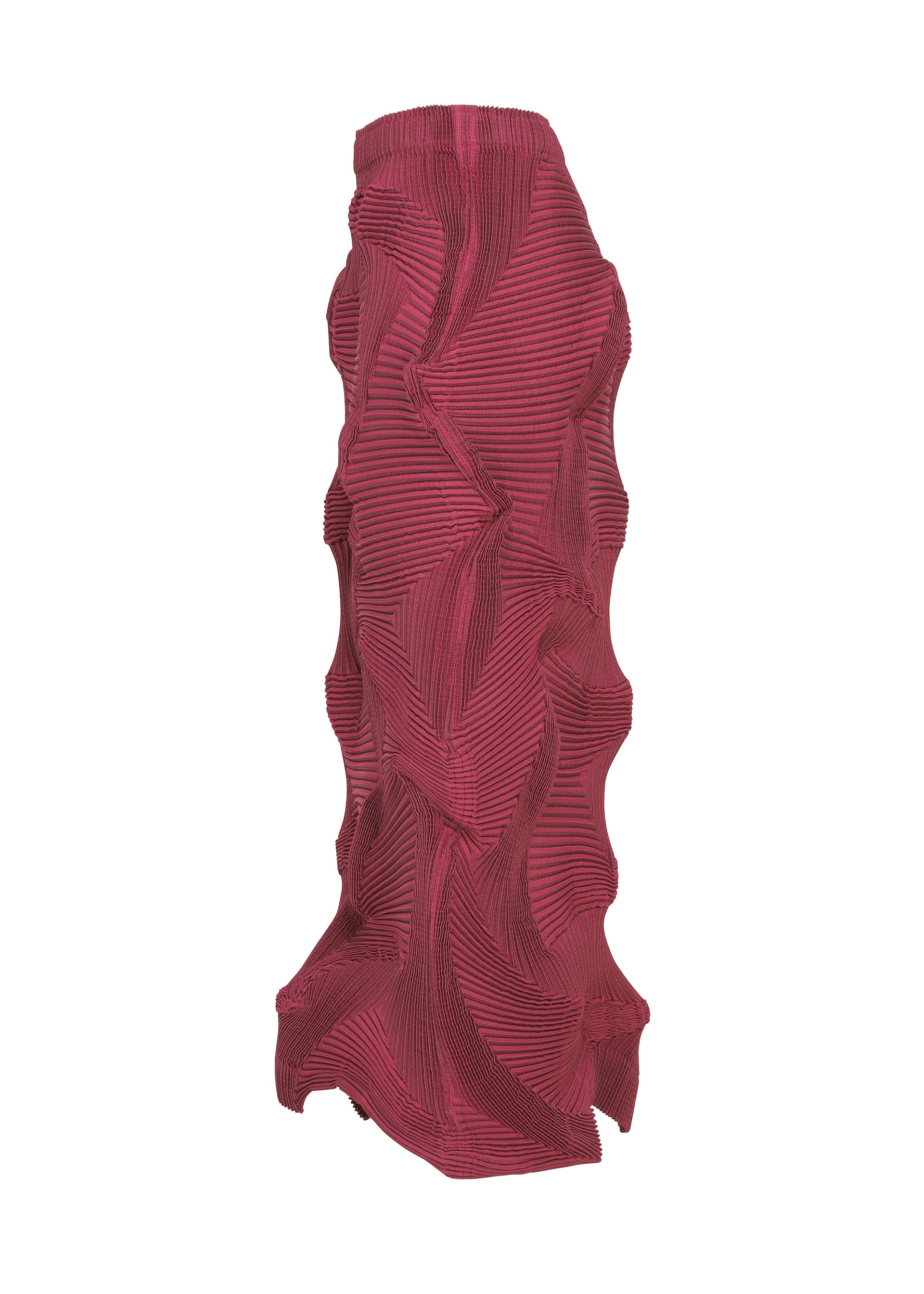 Issey Miyake Type-O 003-1 sukně růžová