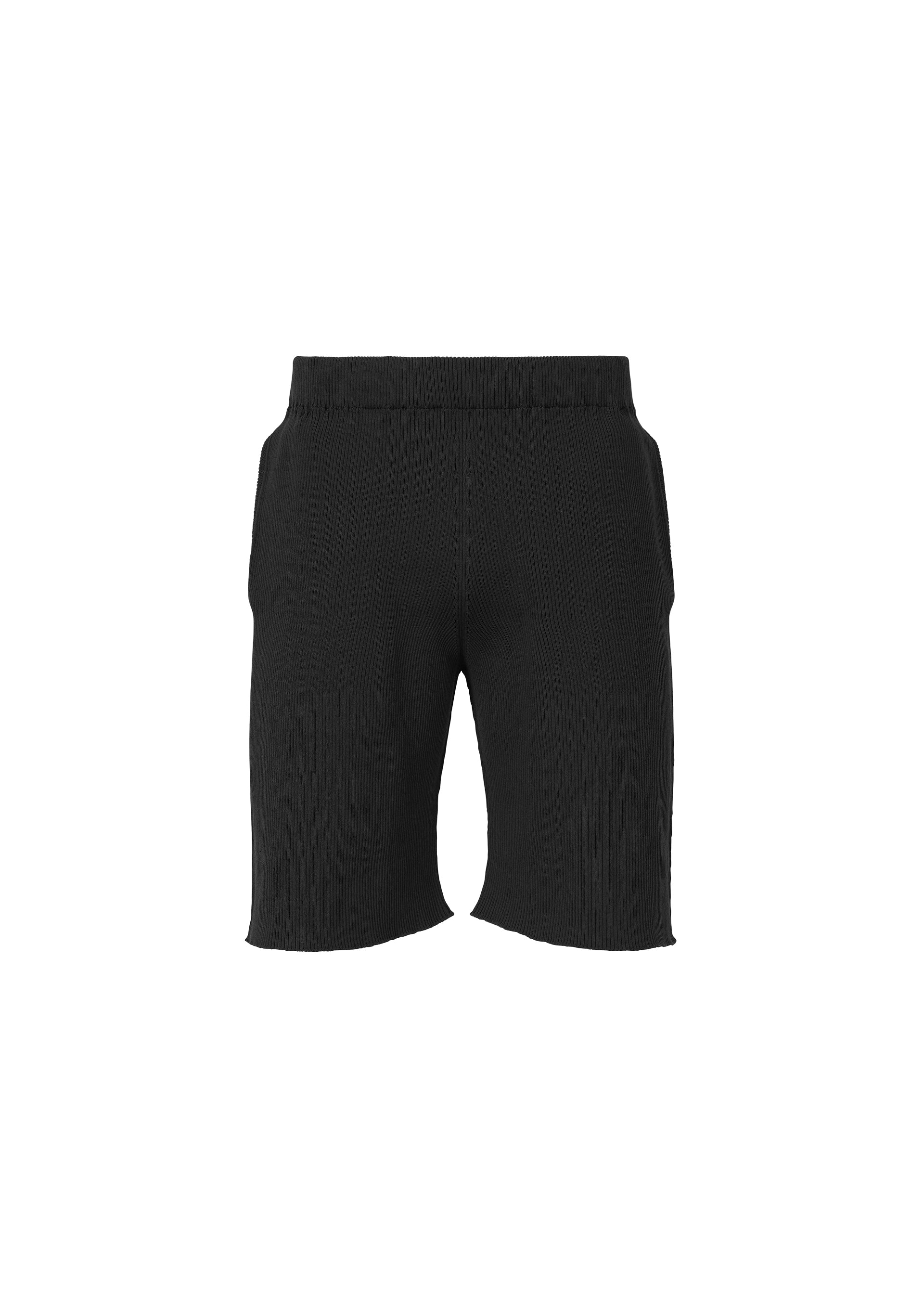 Issey Miyake Basic Knit šortky Light Gray s kapsami