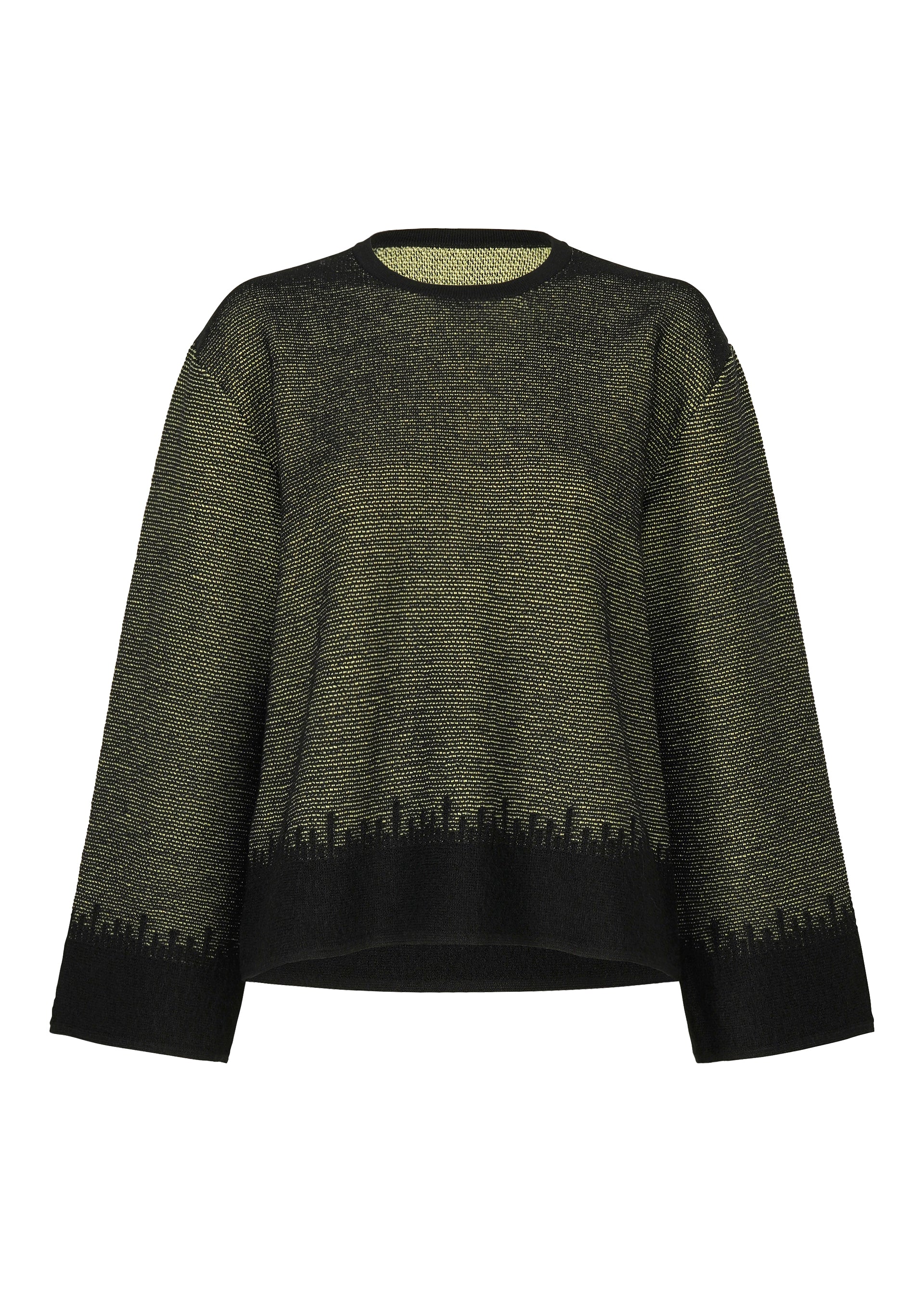 Issey Miyake Jagged Hem svetr dámský šedý mohér