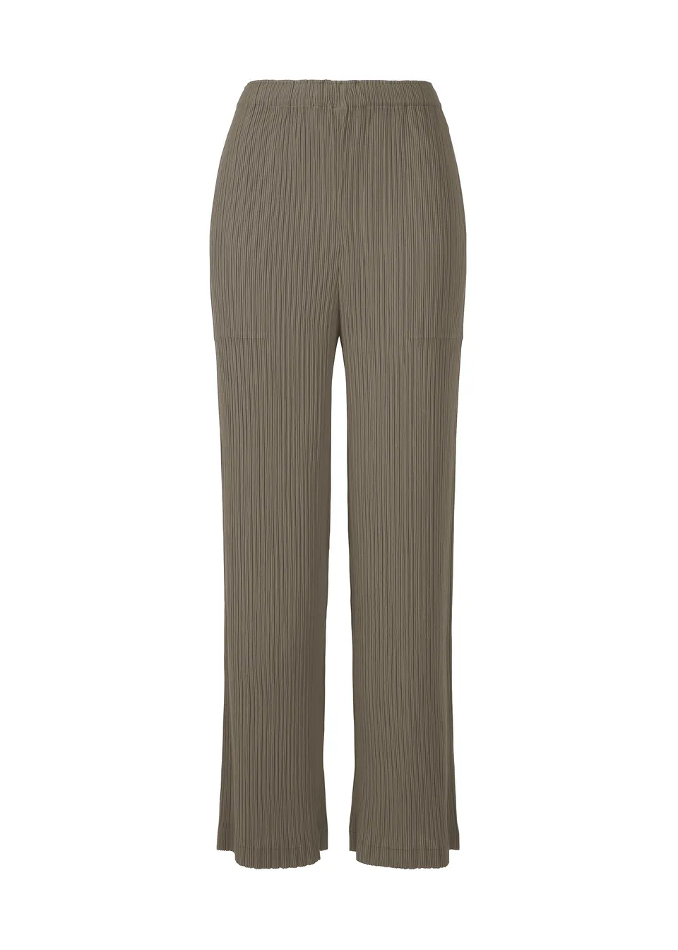 Issey Miyake Hatching IM63FF115 kalhoty Gray 2 plisé