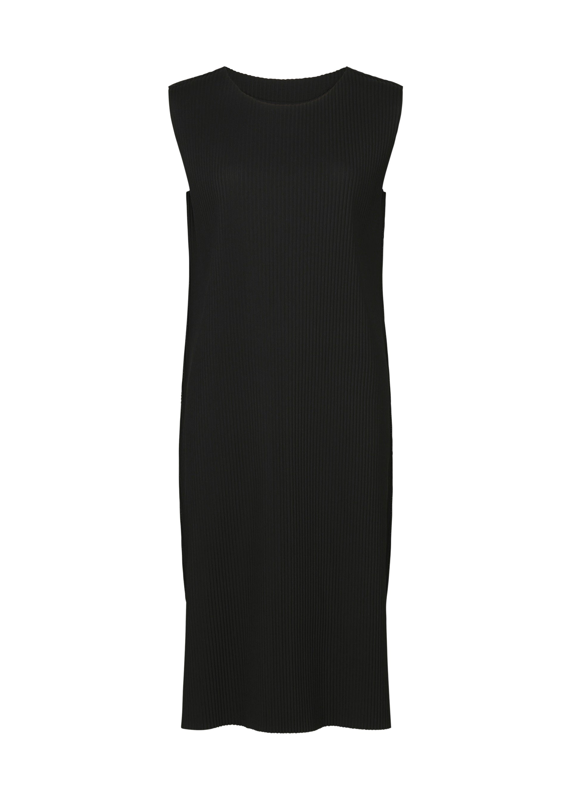 Issey Miyake Fine Knit Pleats šaty Black jemné