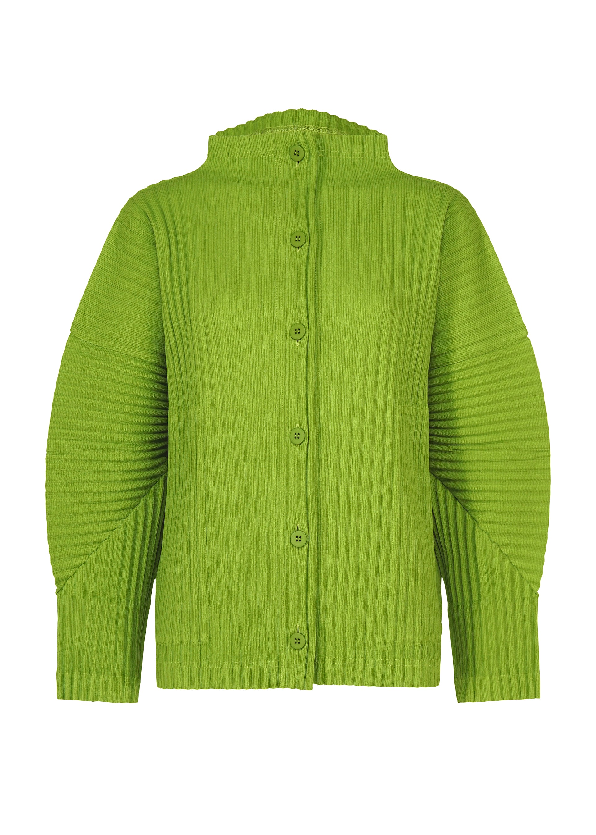 Issey Miyake Corduroy Pleats MI63690 kardigan taupe dámský