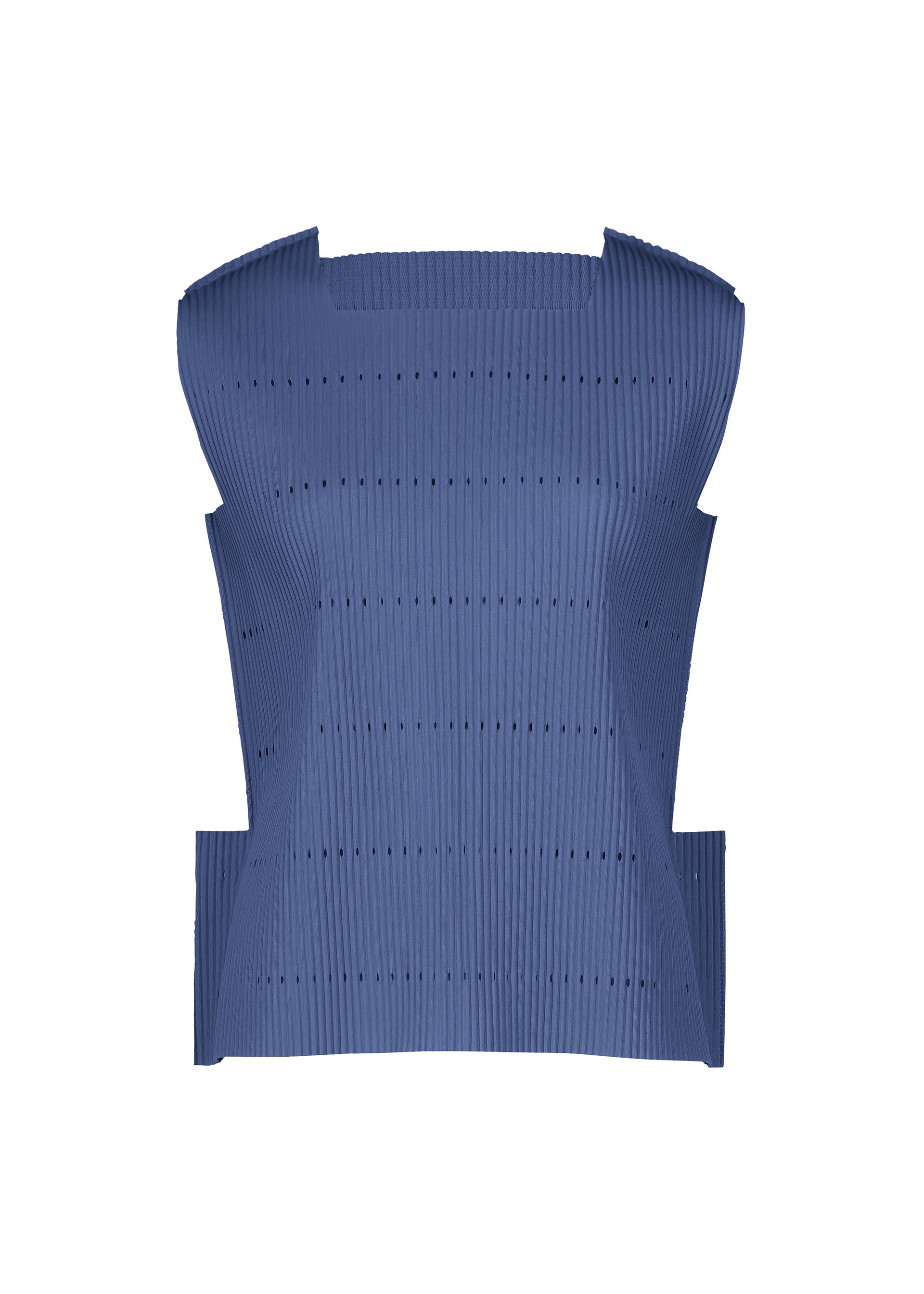 Issey Miyake Tower Pleats úpletový top růžová