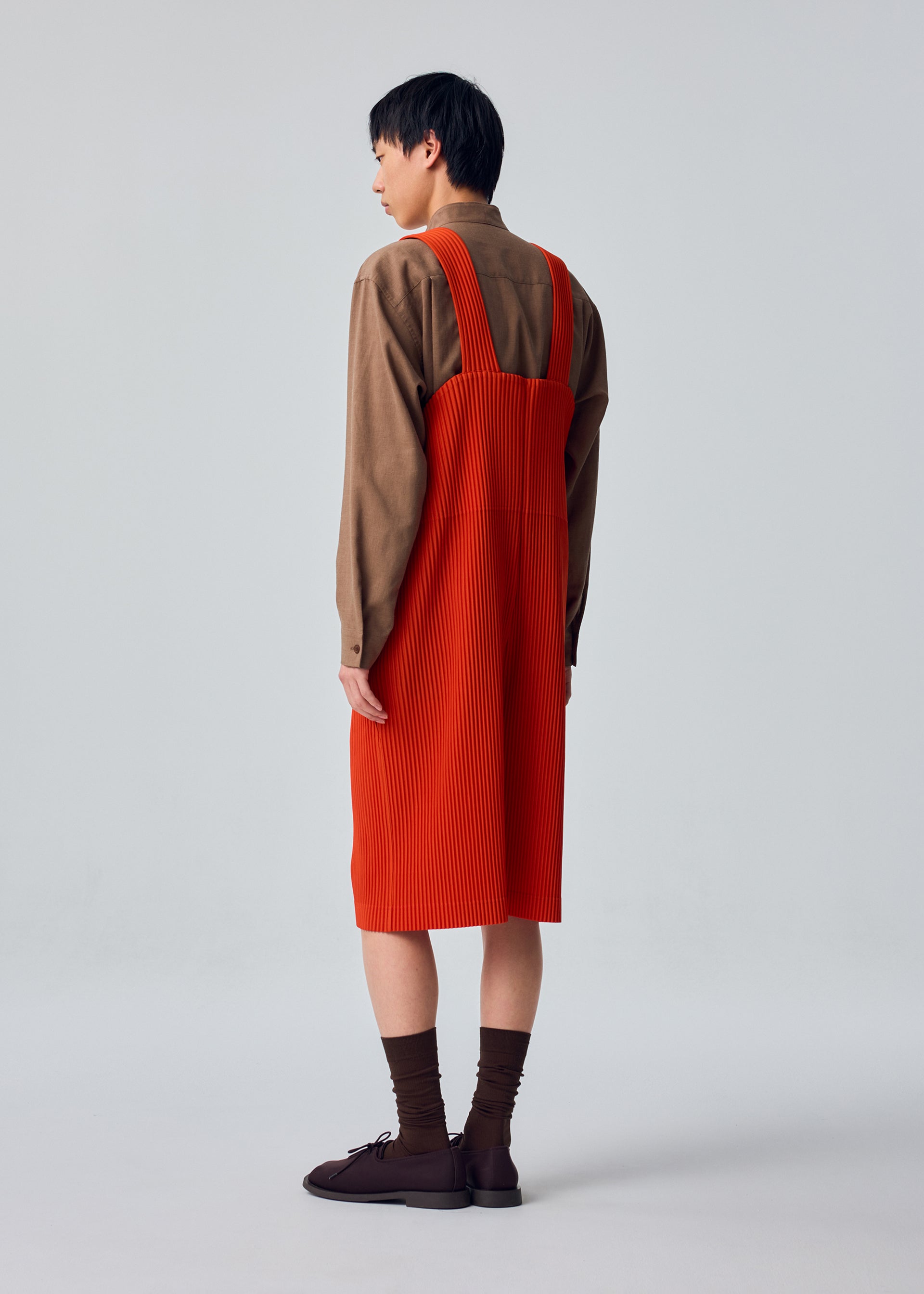 Issey Miyake Homme Plissé Pleats Bottoms 1 overal černá