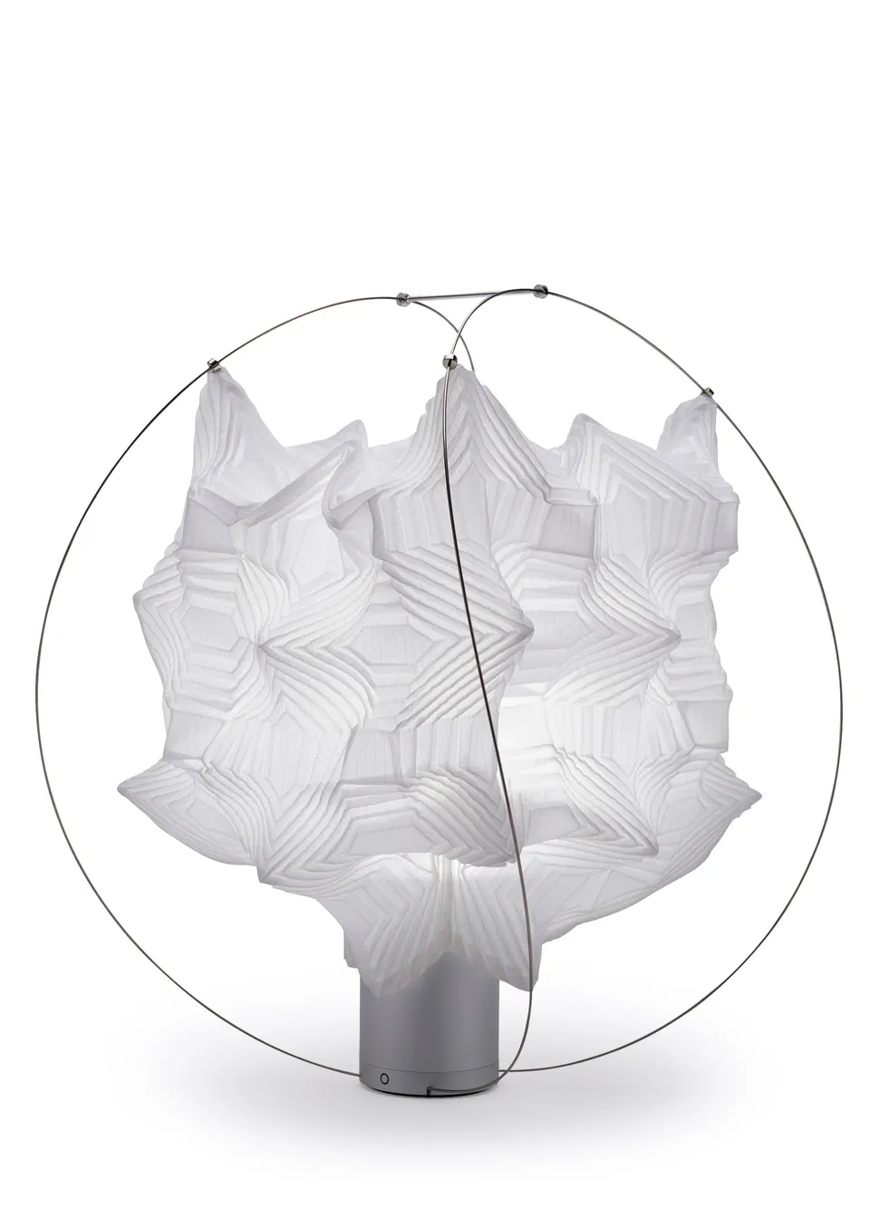 Issey Miyake TYPE-XIII O Series přenosná lampa bílá skládací