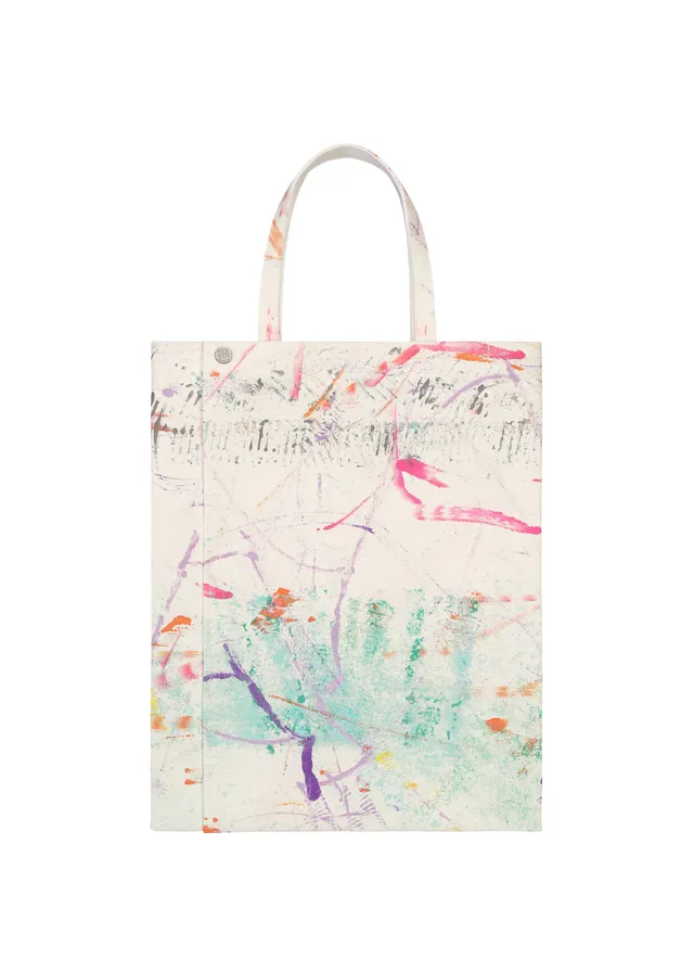 Issey Miyake Good Goods Good Printer’s Bag Ginza tote světle zelená