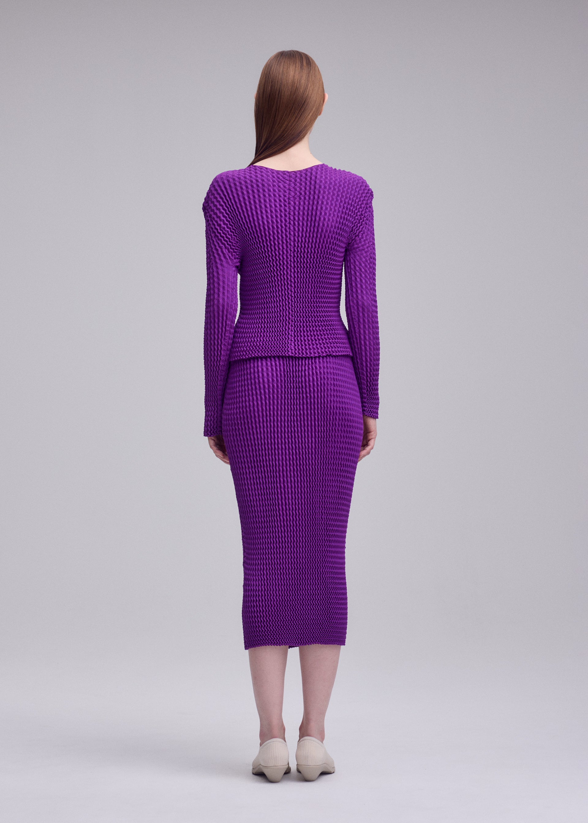 Issey Miyake Spongy-68 kardigan šedý vel. 2