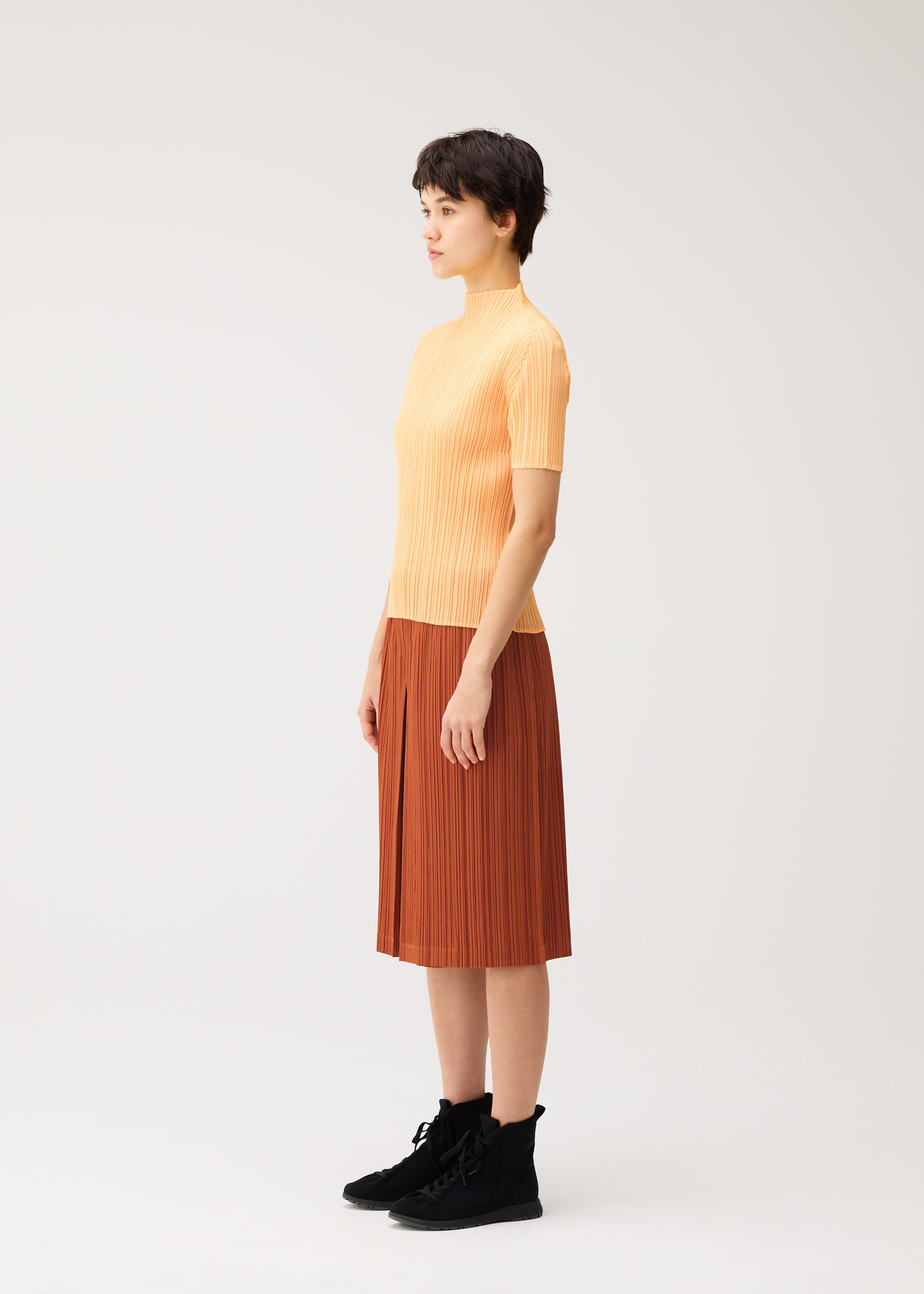Issey Miyake Pleats Please Thicker Bottoms 2 kalhoty charcoal