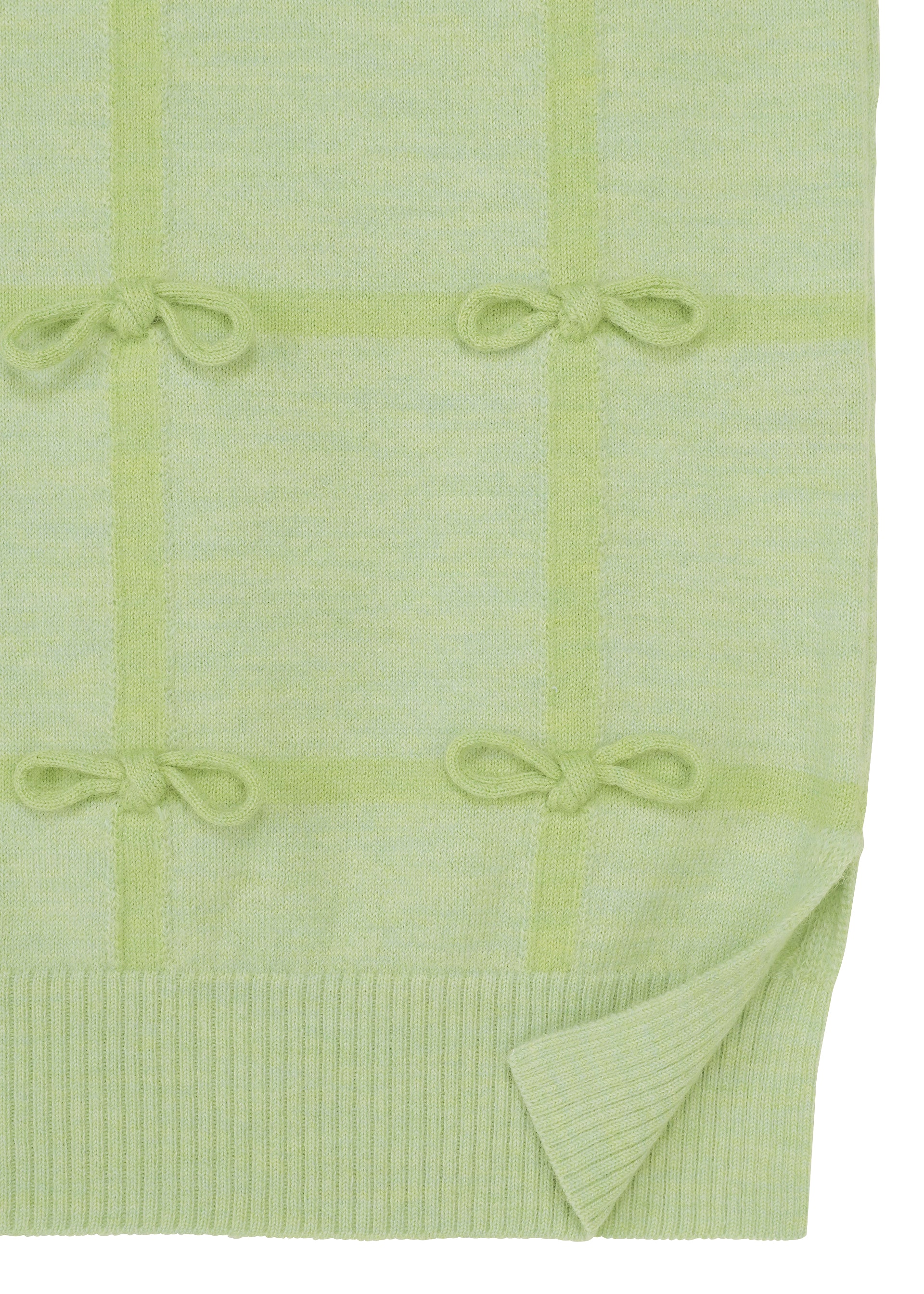 Issey Miyake Ribbon Knit vlněné šaty šedé s mašlemi