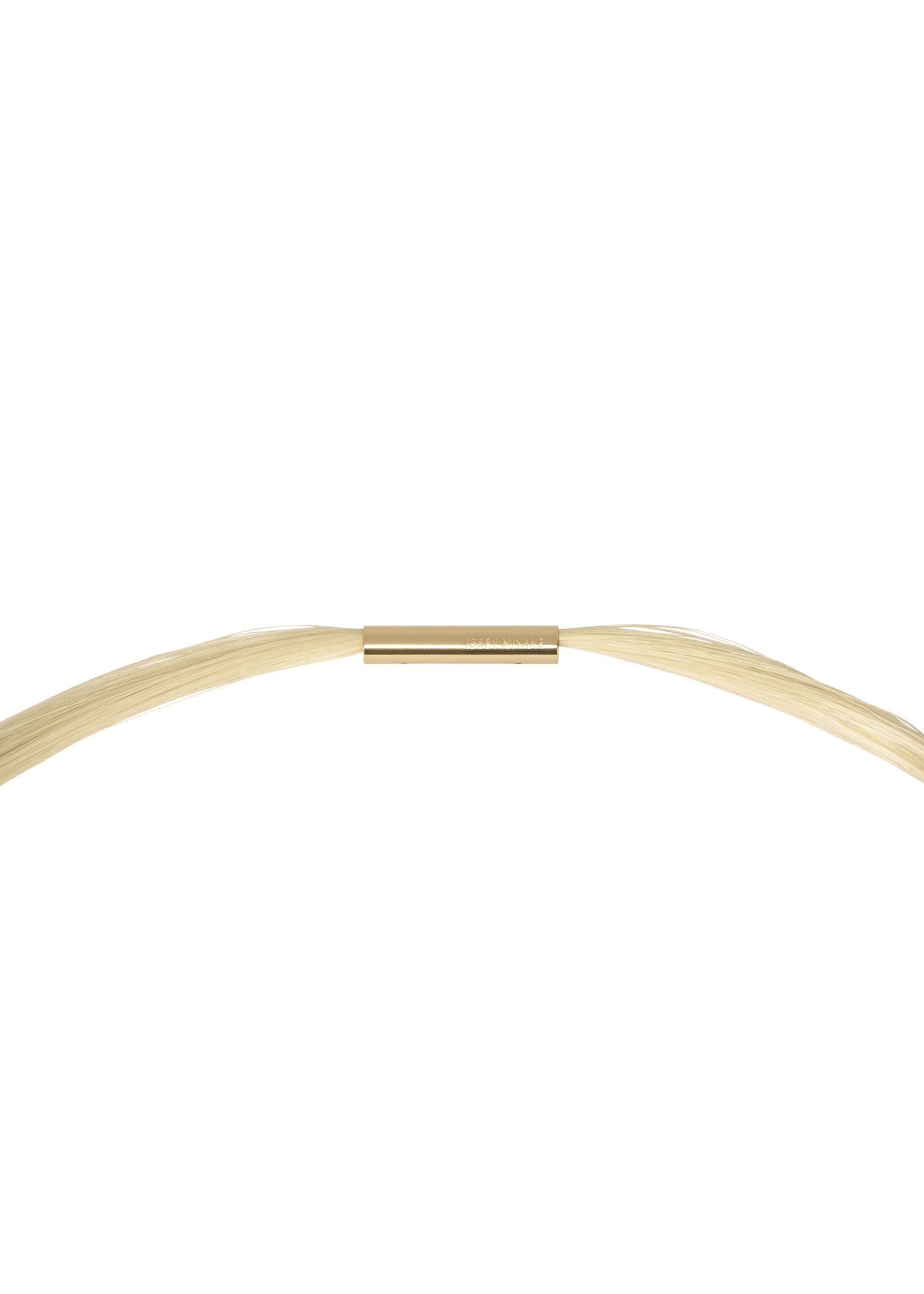 Issey Miyake Hair Strand Acc lariat černý