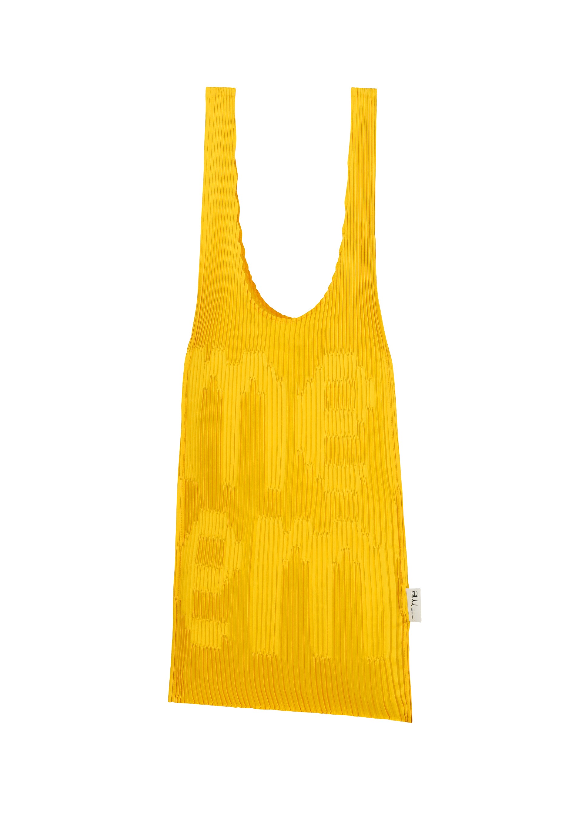 Issey Miyake Logo Pleats tote kabelka černá
