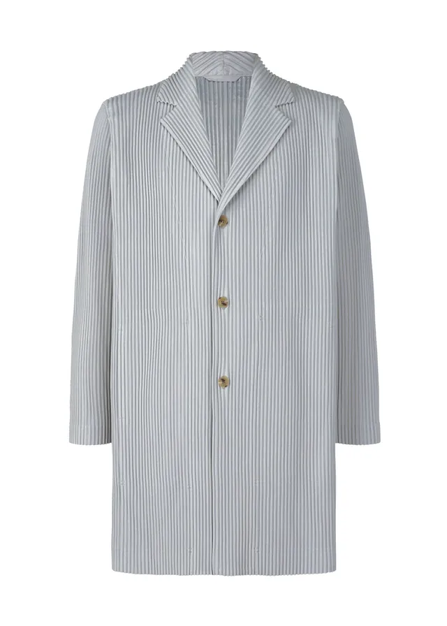 Issey Miyake BASICS dlouhé sako černé vel. 2 skládané