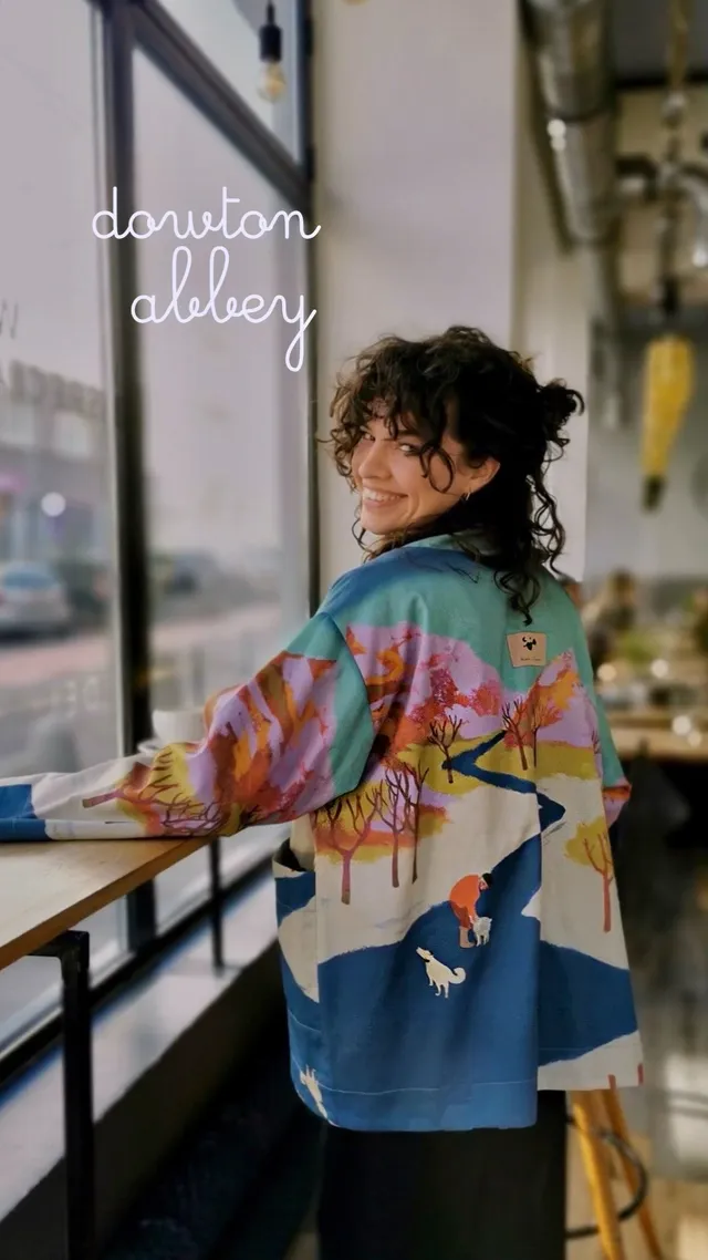 Aurelia & Zwei Frauen Downton Abbey kimono