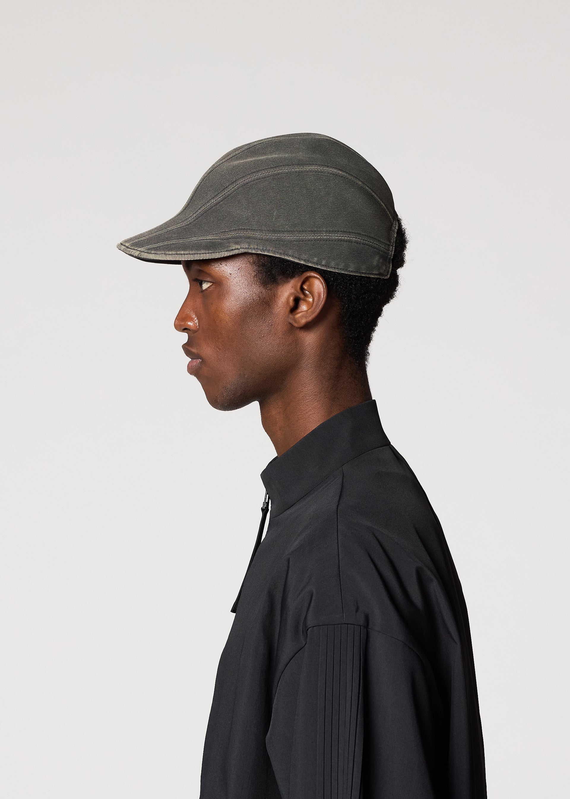 Issey Miyake IM Men Carved Cap kšiltovka šedá