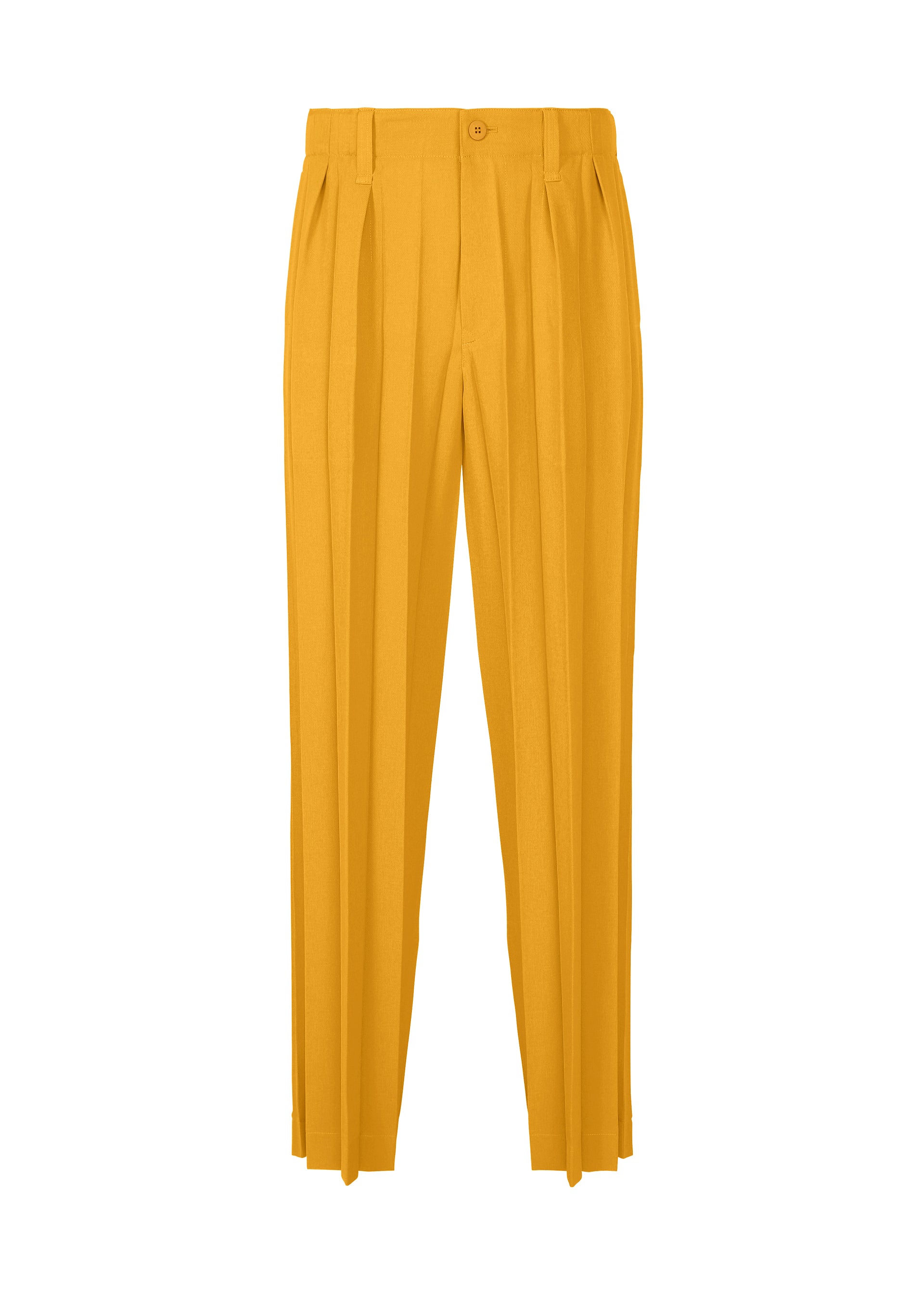 Issey Miyake Edge Ensemble kalhoty černé plisované