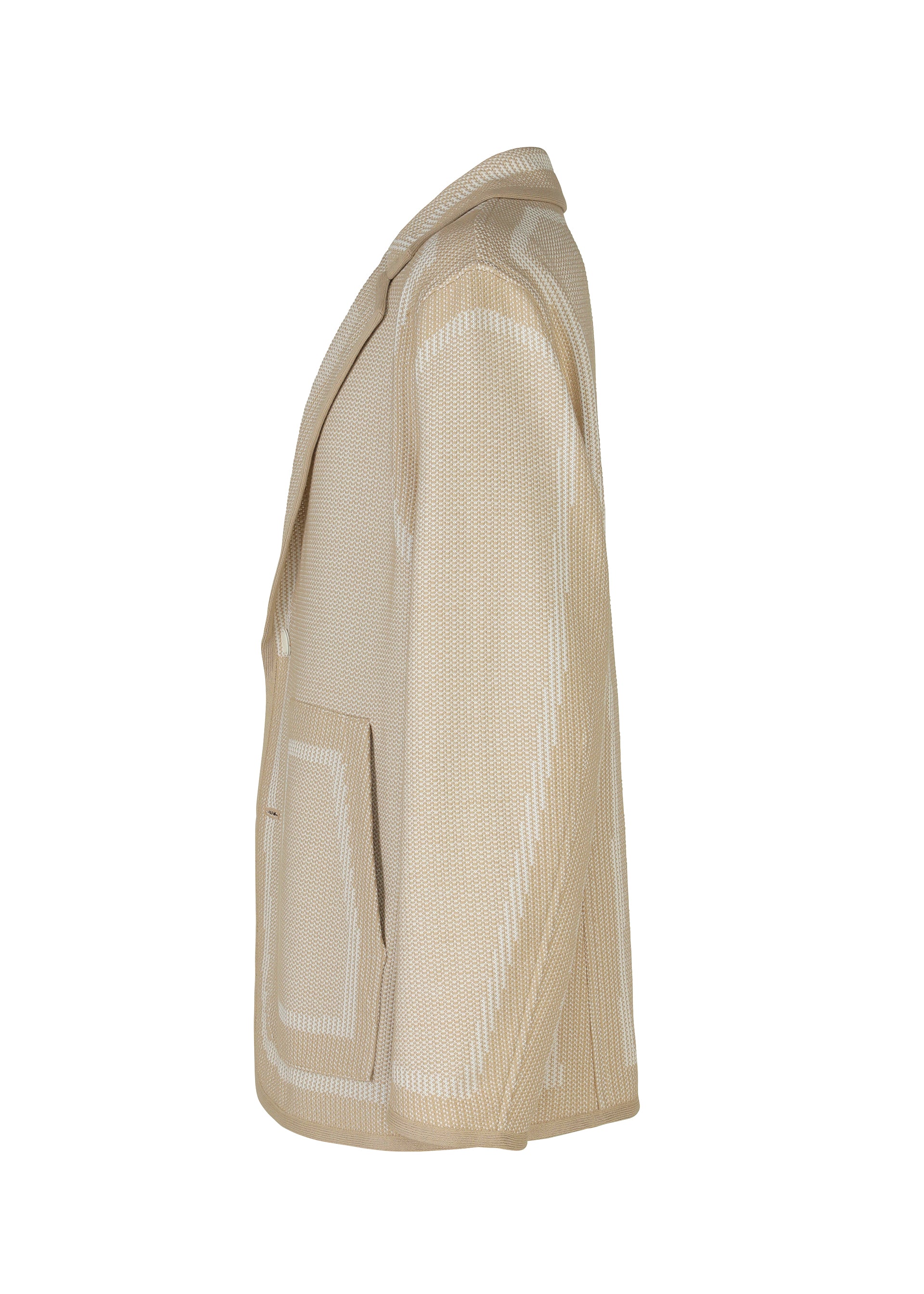 Issey Miyake Type-K 008 pletená bunda černá