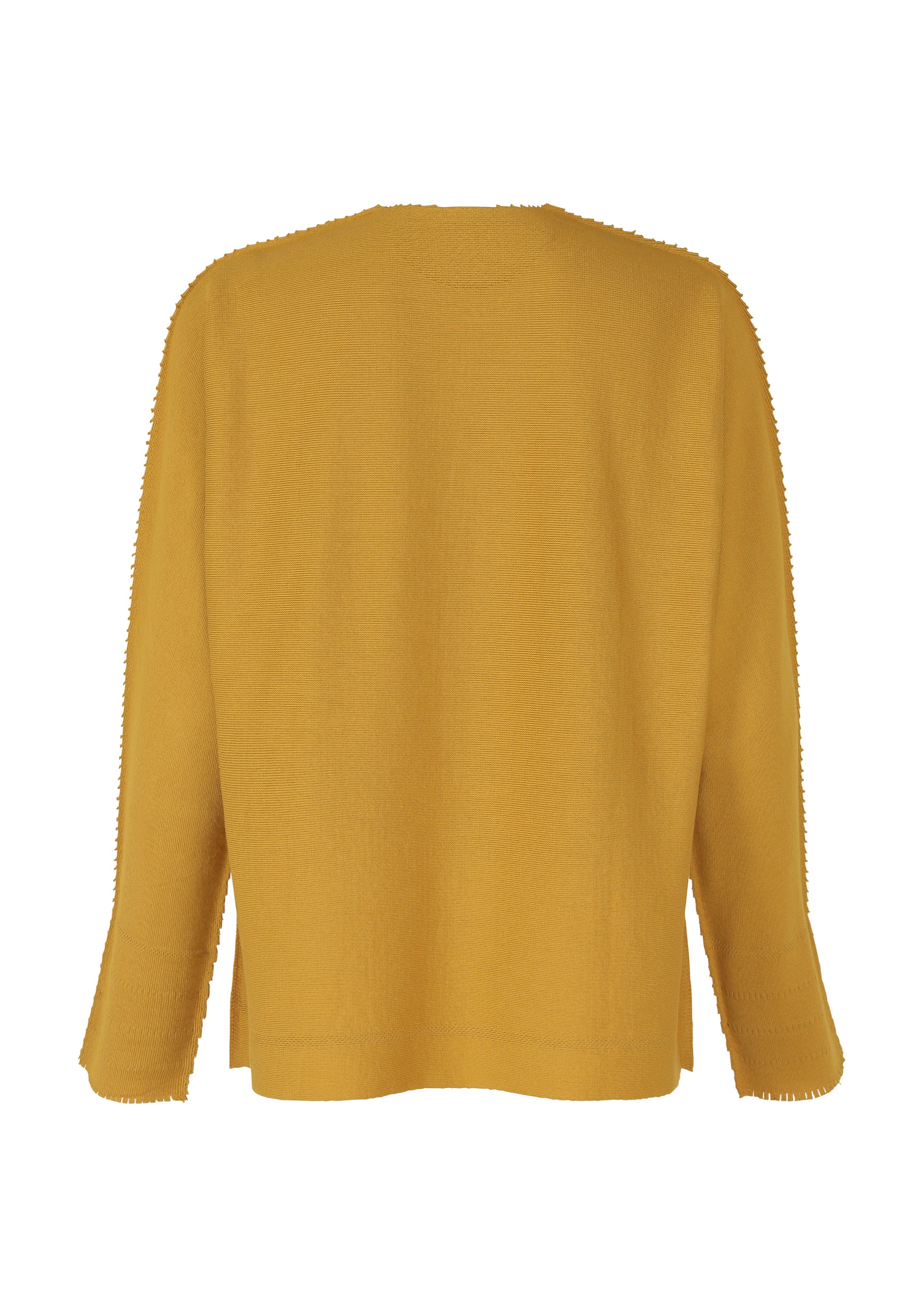 Issey Miyake Type-A 001-1 pletené triko Dark Yellow