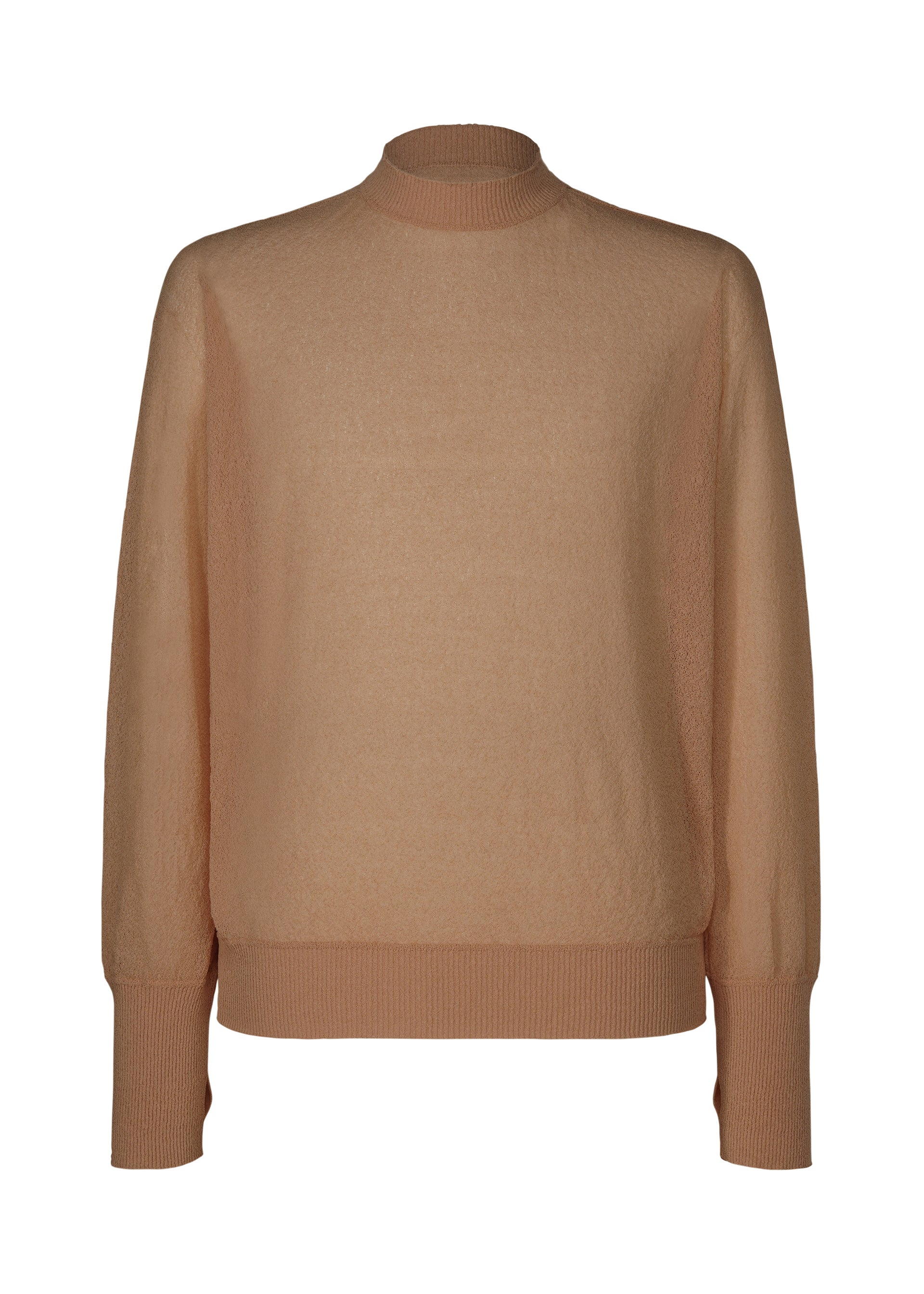 Issey Miyake Knit Unraveled top černý