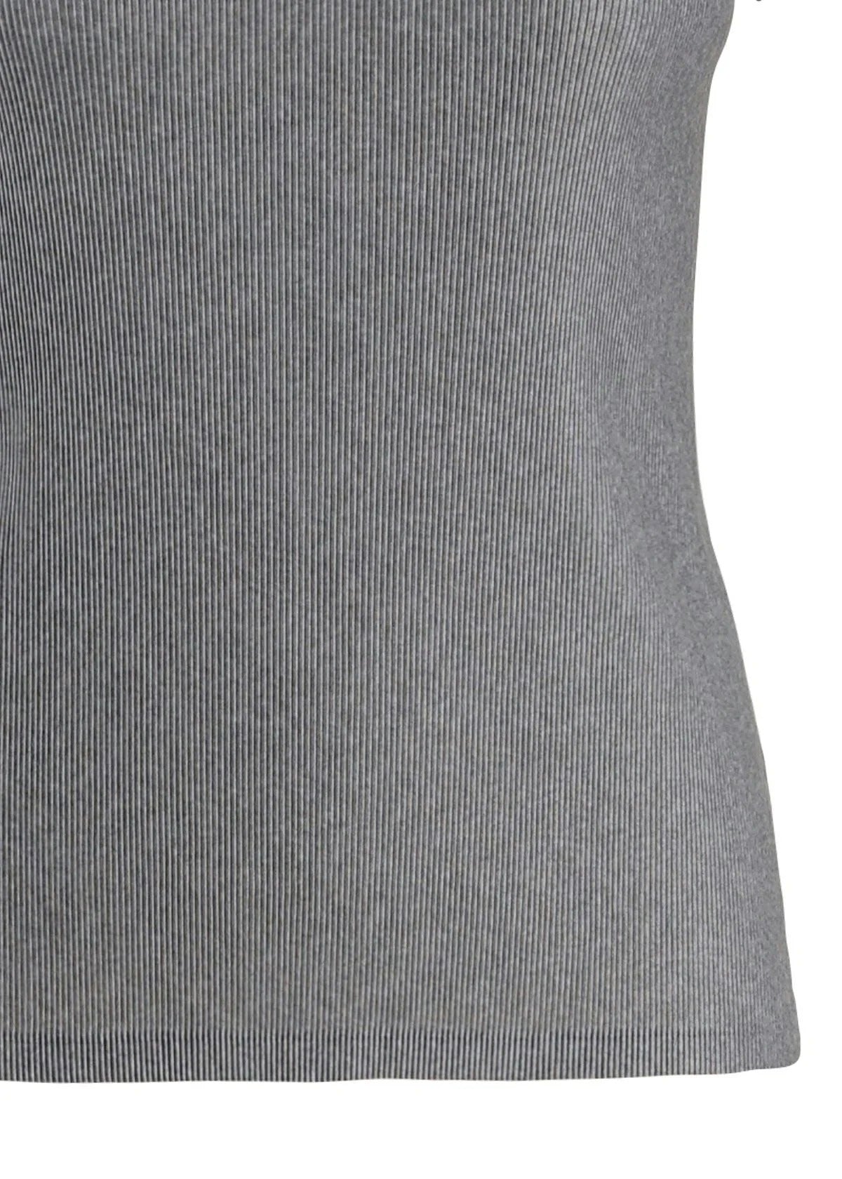 Issey Miyake Mist Basics top světle šedá, vel. 3