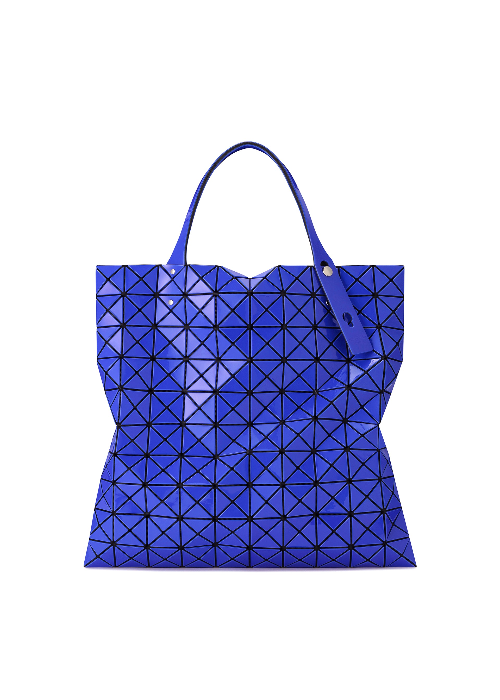 Issey Miyake Prism Gloss tote šedá lesklá na notebook