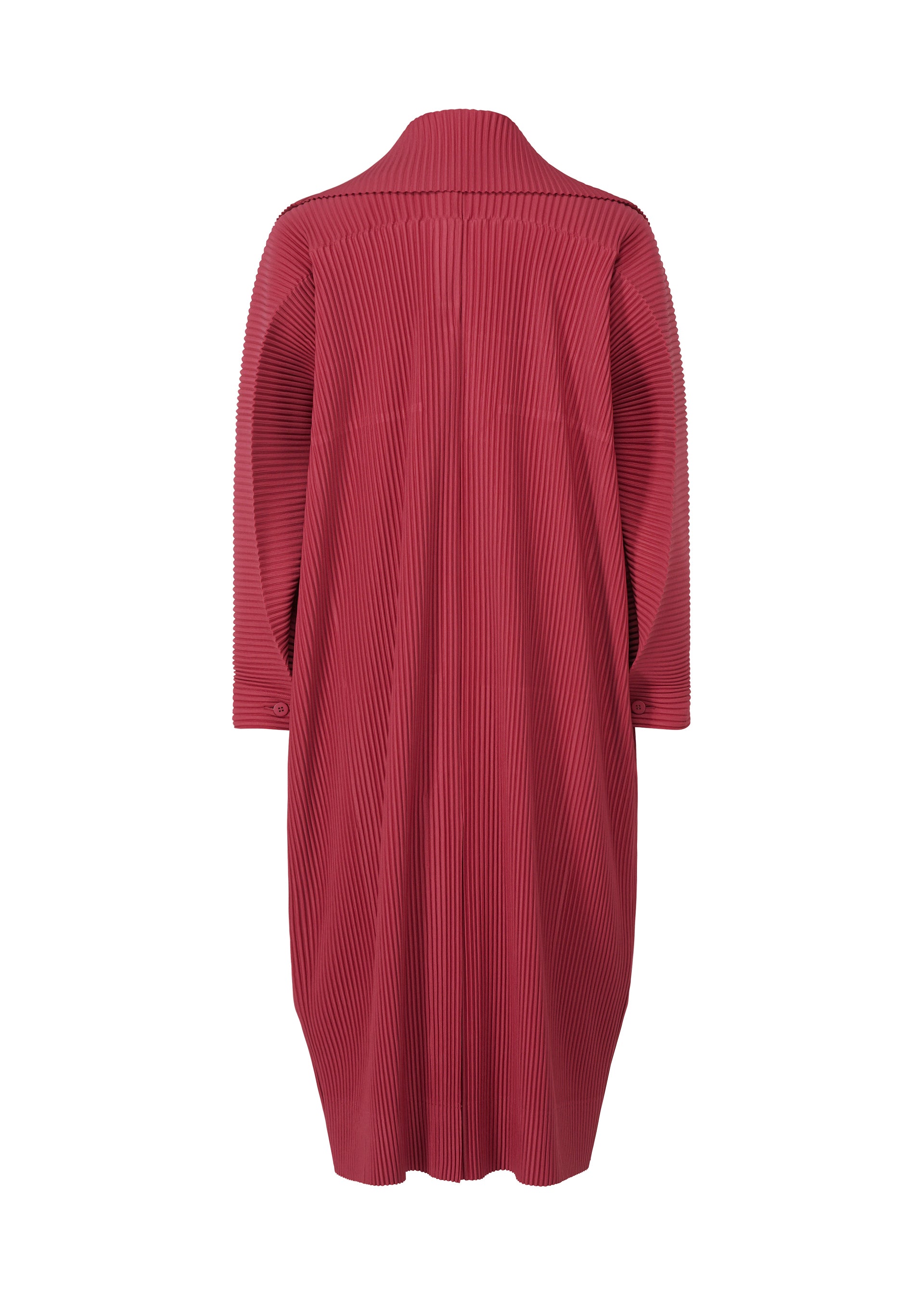 Issey Miyake MONTHLY COLORS JANUARY kabát černý dlouhý