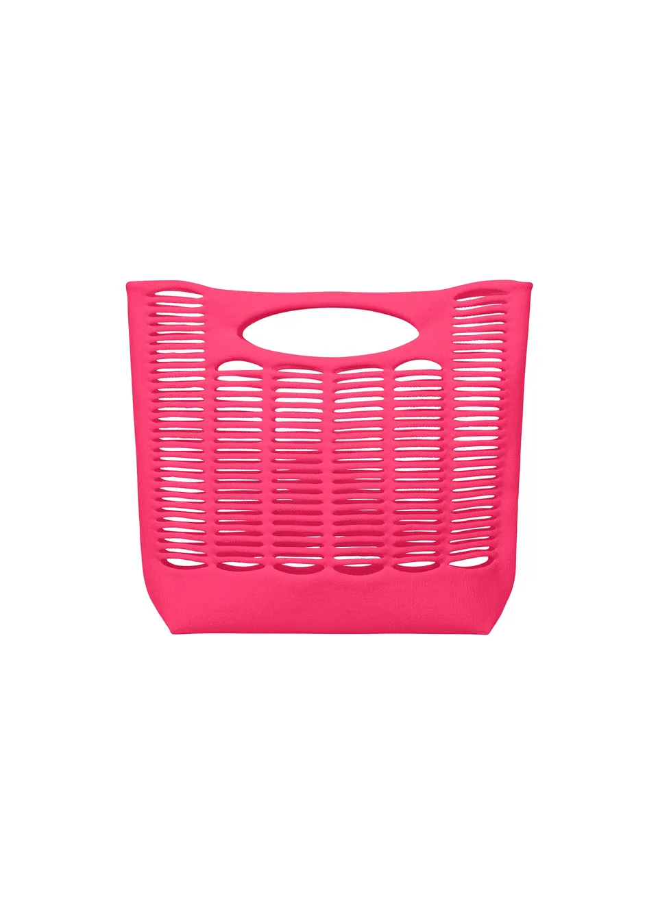 Issey Miyake Mokko S.C. tote Bright Pink pletený