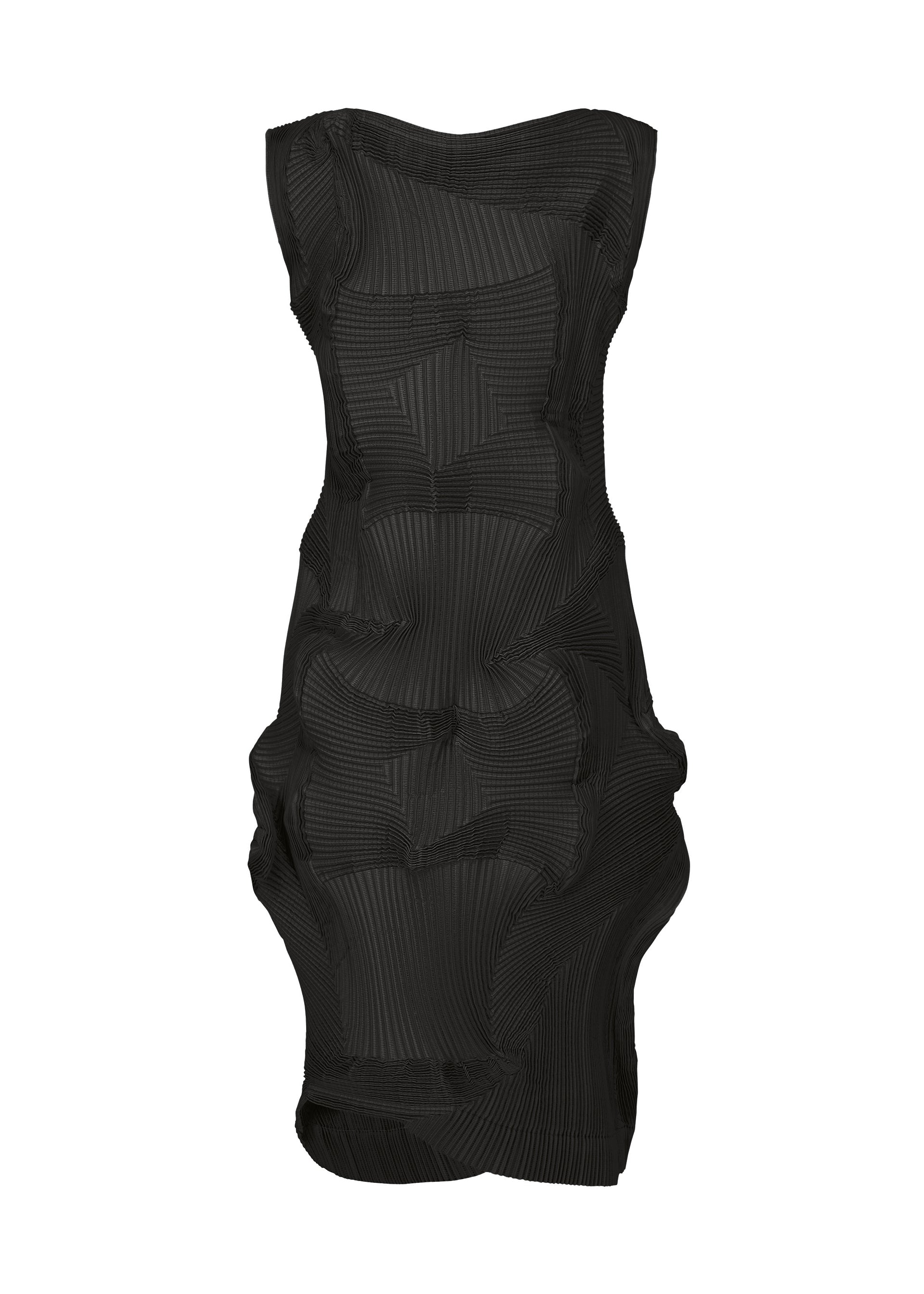 Issey Miyake Type-O 003 BK šaty černá vel. 1