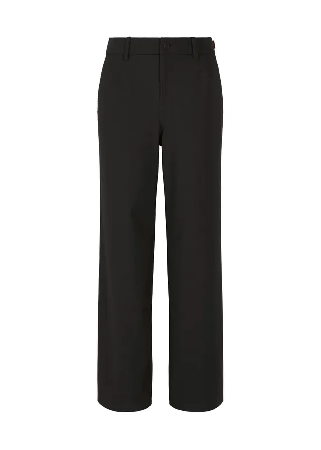 HaaT Issey Miyake Nylon Stretch kalhoty černé pružné