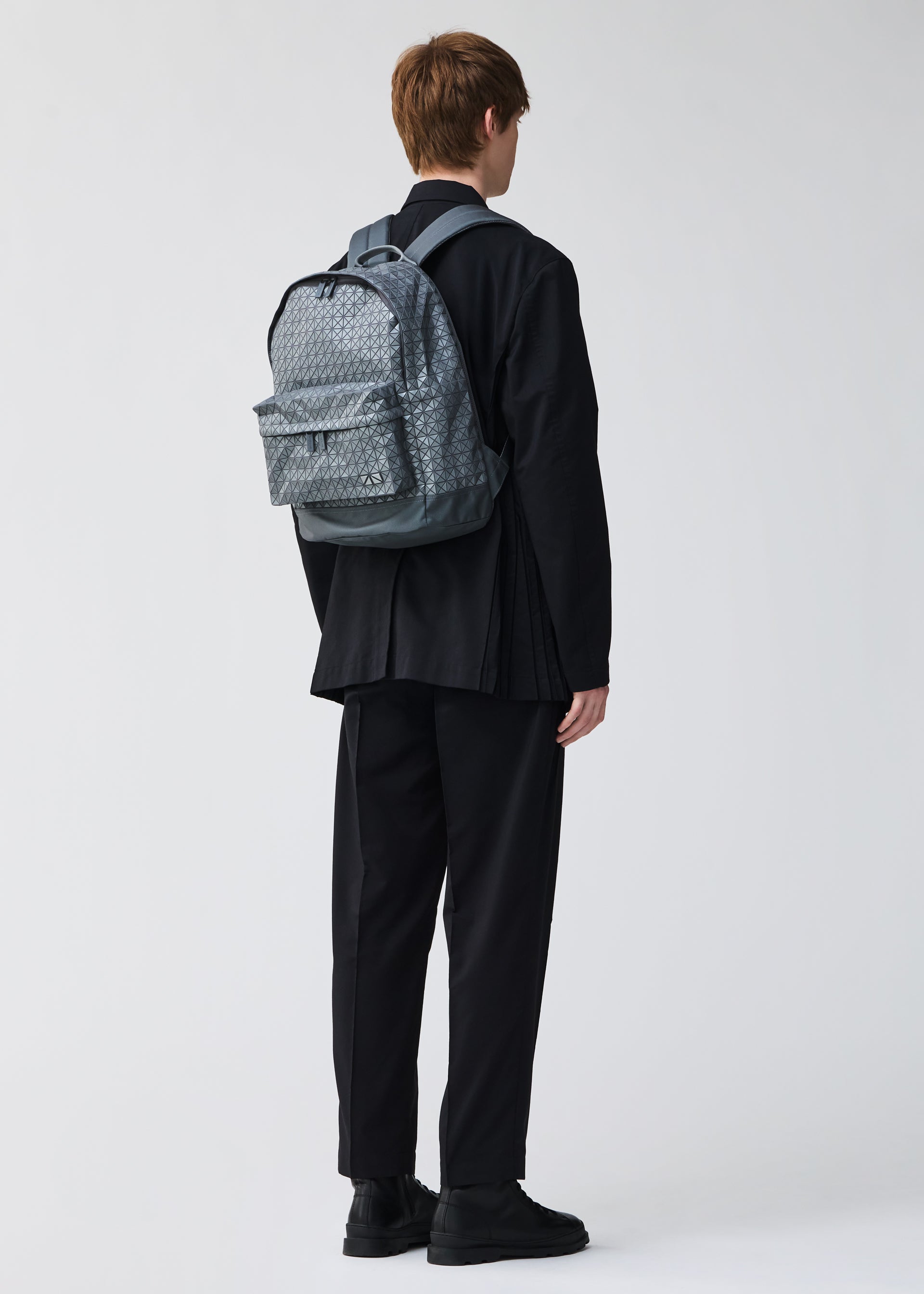 Issey Miyake Bao Bao Daypack Reflector batoh stříbrná reflexní