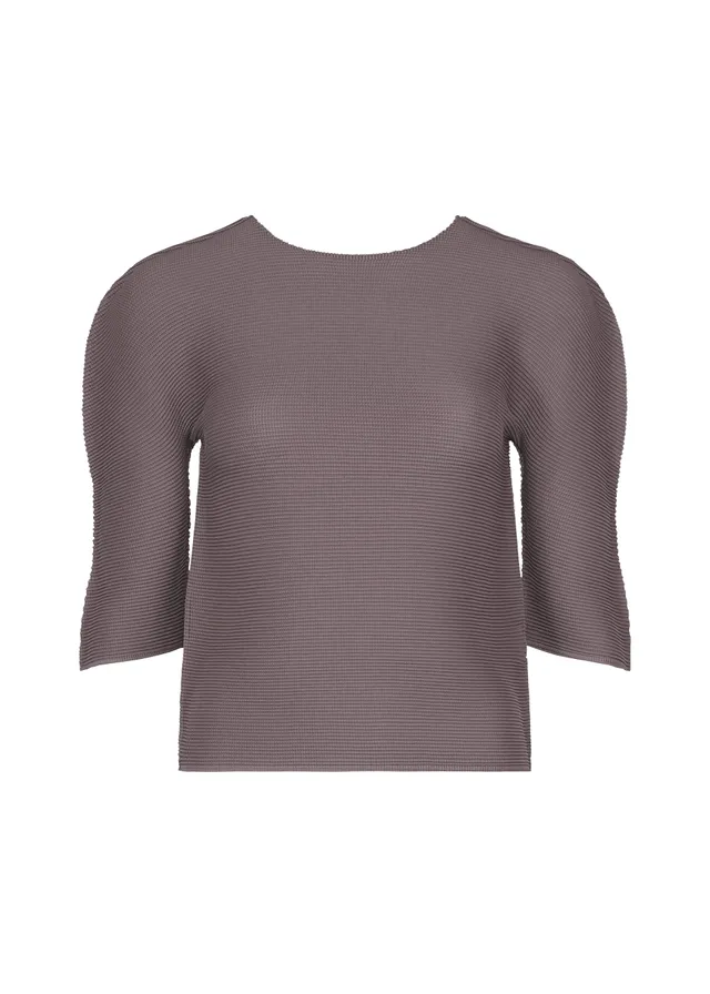 Issey Miyake Stretch Pleats 4 top s 5/8 rukávem