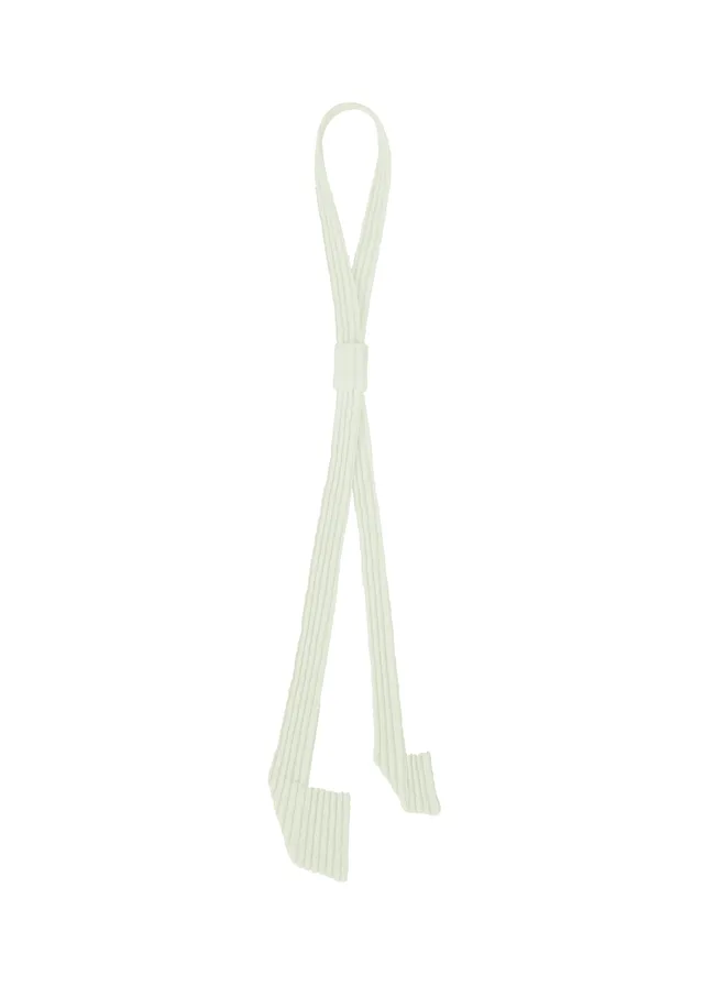 Homme Plissé Issey Miyake Pleated Seersucker kravata zelená