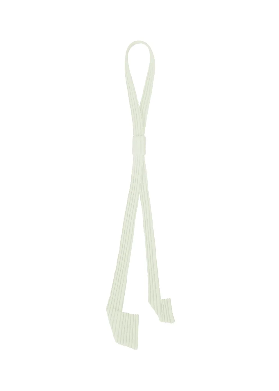 Homme Plissé Issey Miyake Pleated Seersucker kravata zelená
