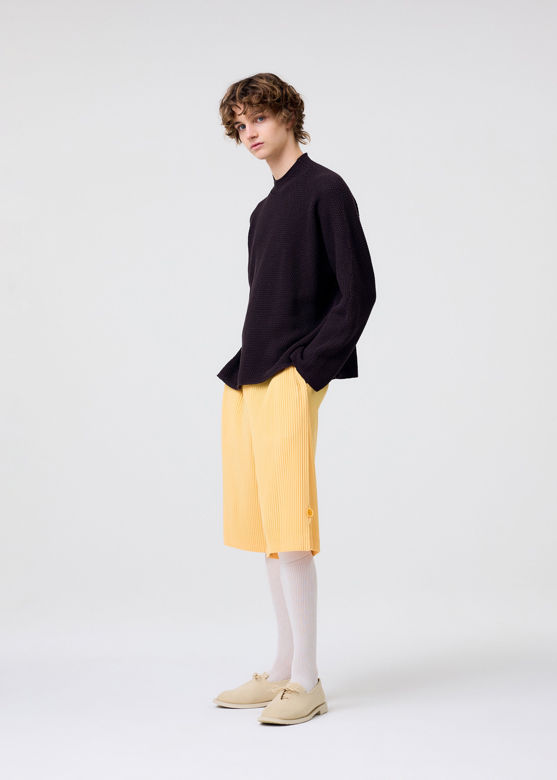 Homme Plissé Wear or Wrap kraťasy černé vel. 2