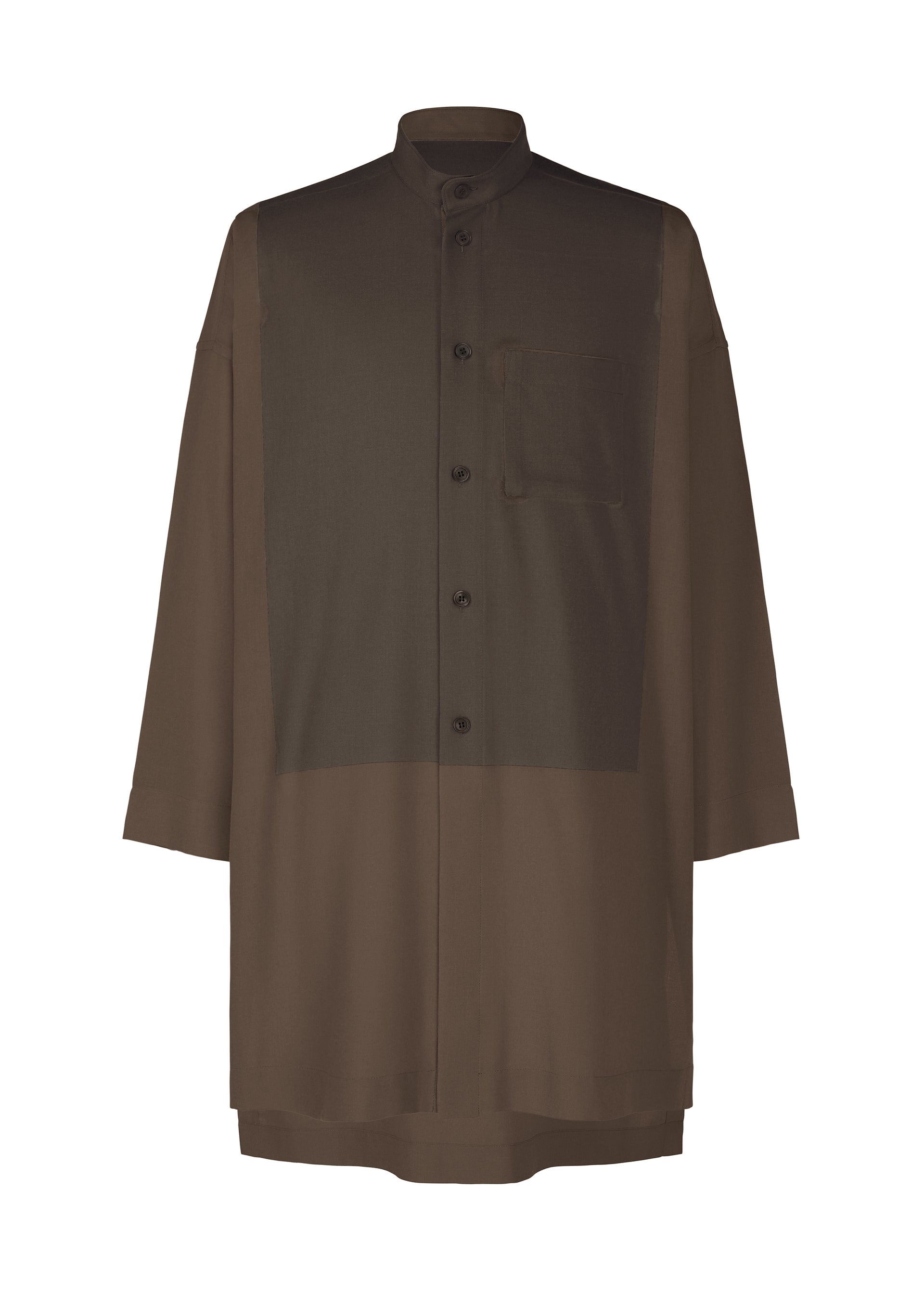 Homme Plissé Issey Miyake Press Shirt košile červená