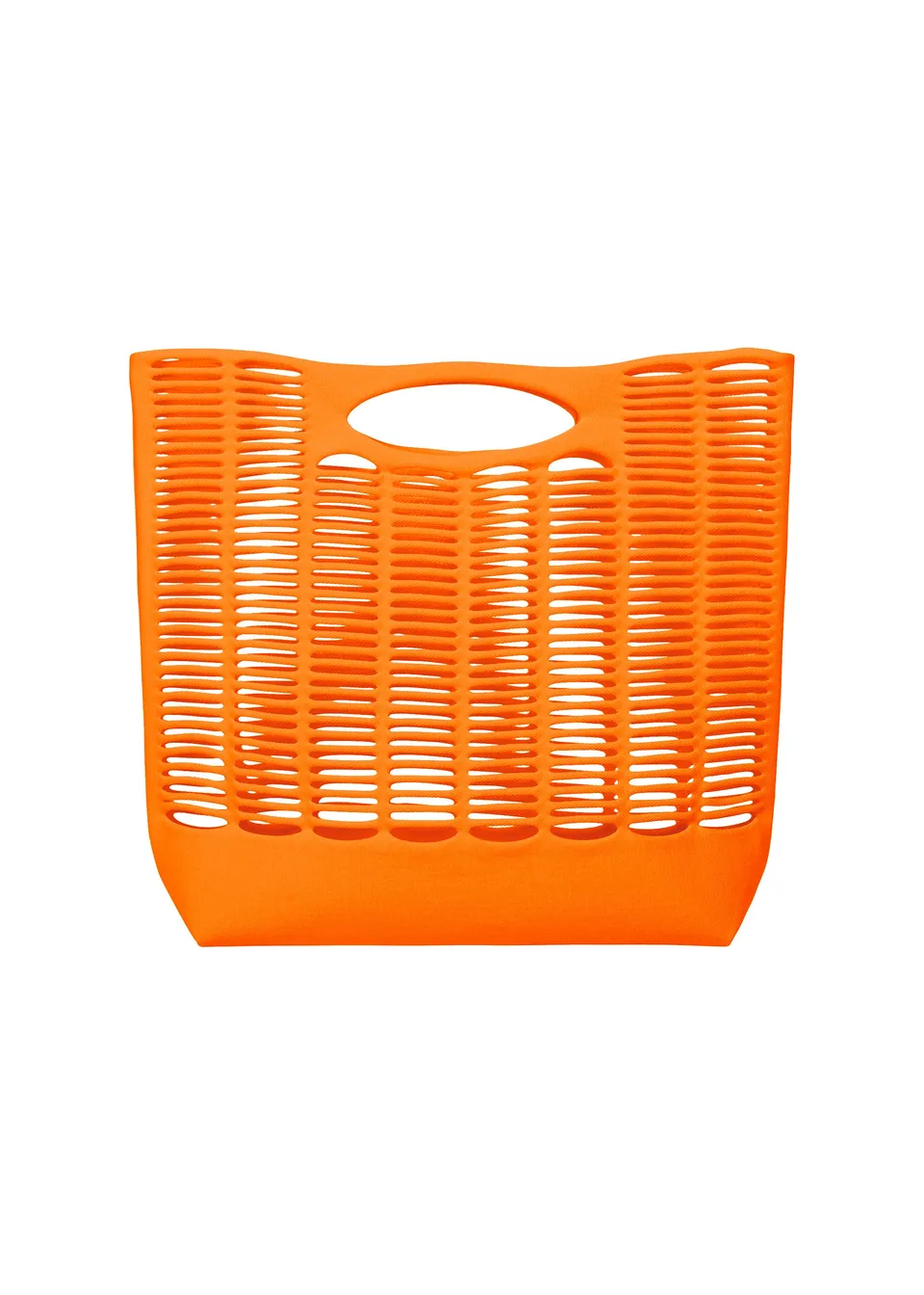 Issey Miyake Mokko S.C. tote oranžová pletená
